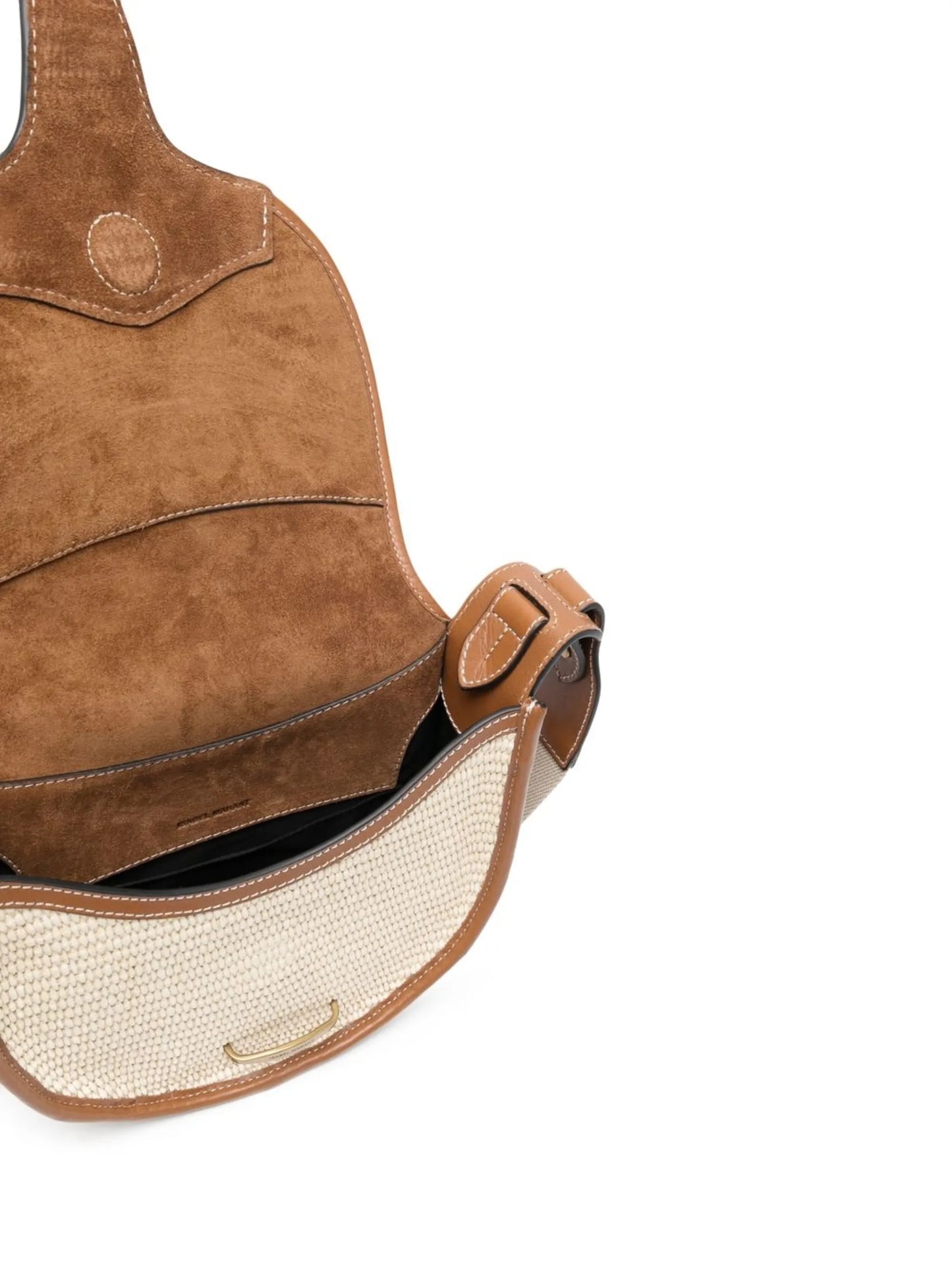 Botsy leather-trim crossbody bag