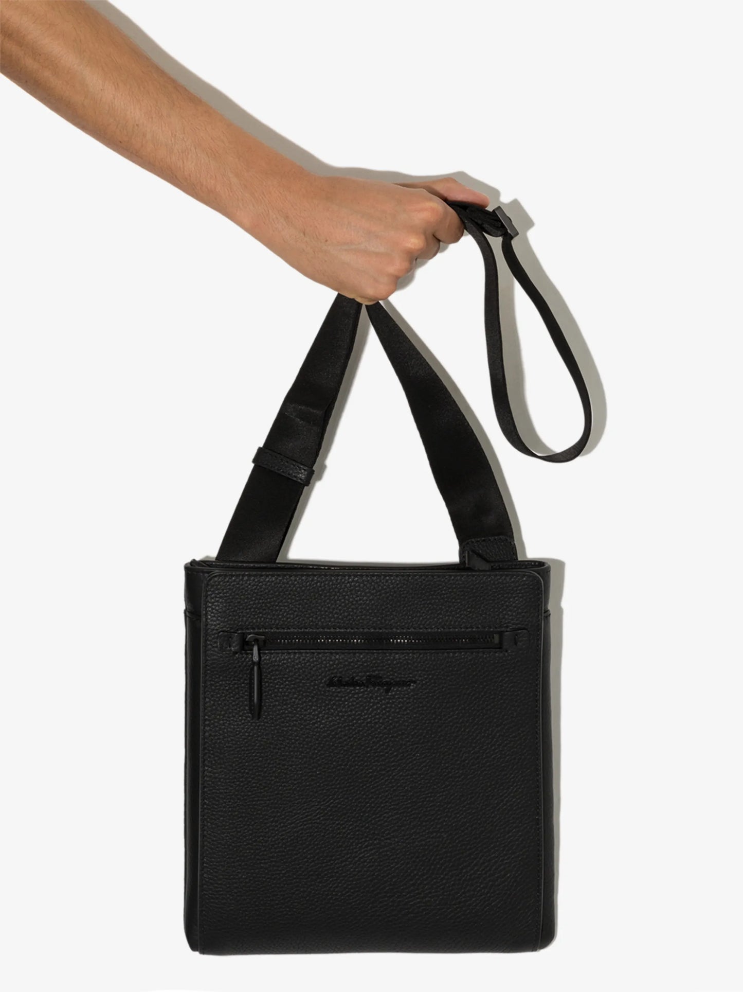 logo plaque crossbody bag