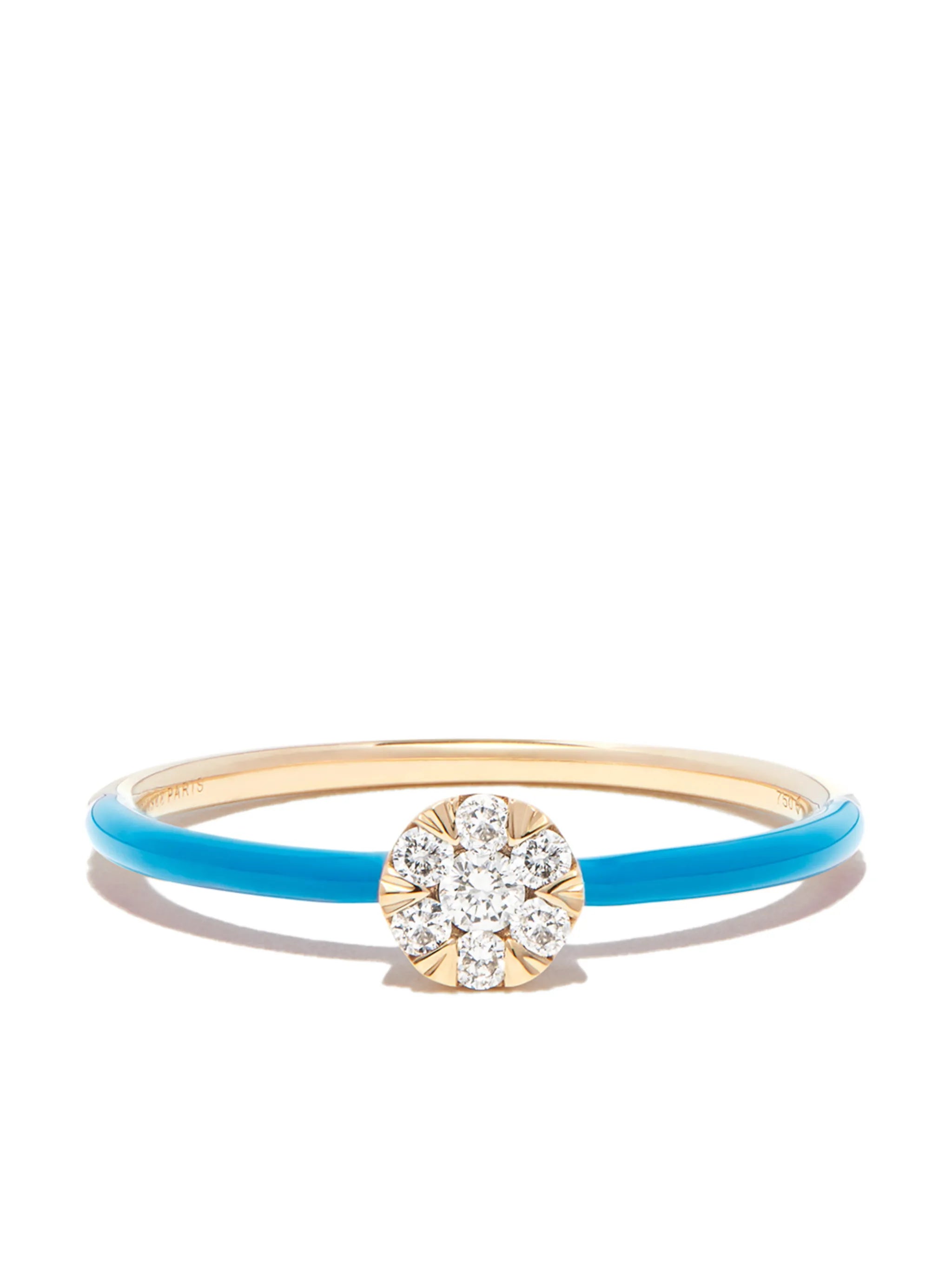 18kt yellow gold Imagine diamond ring