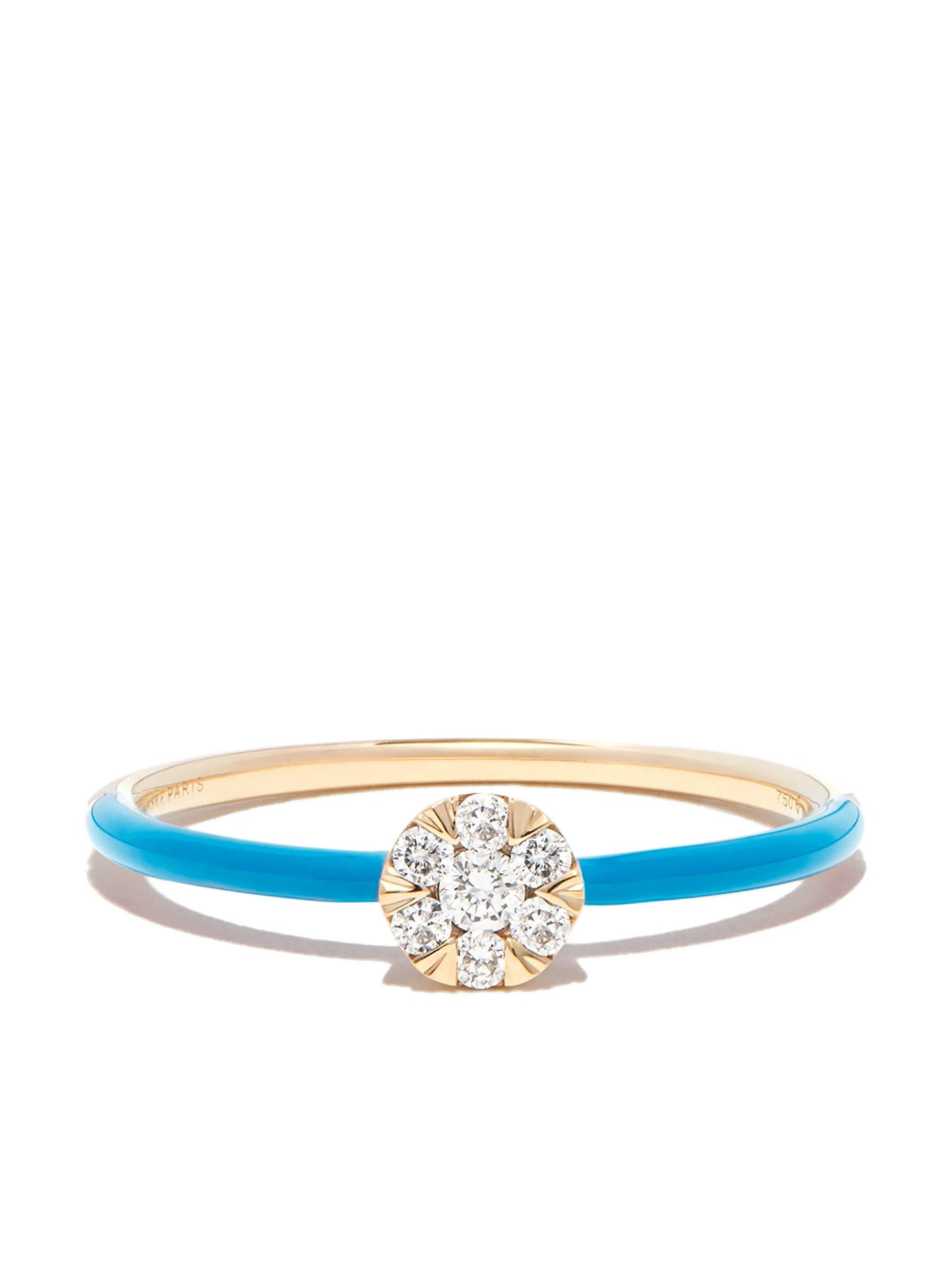 18kt yellow gold Imagine diamond ring