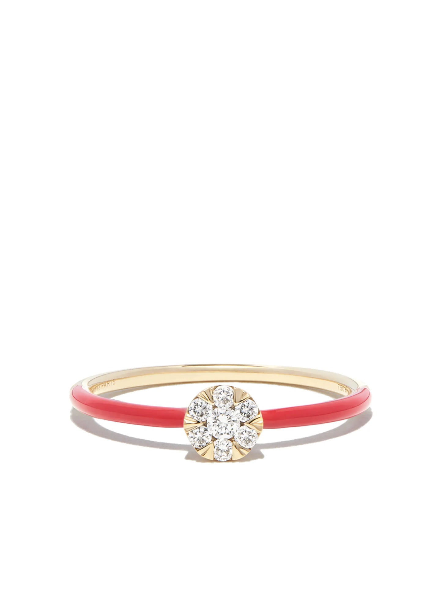 18kt yellow gold Imagine diamond ring