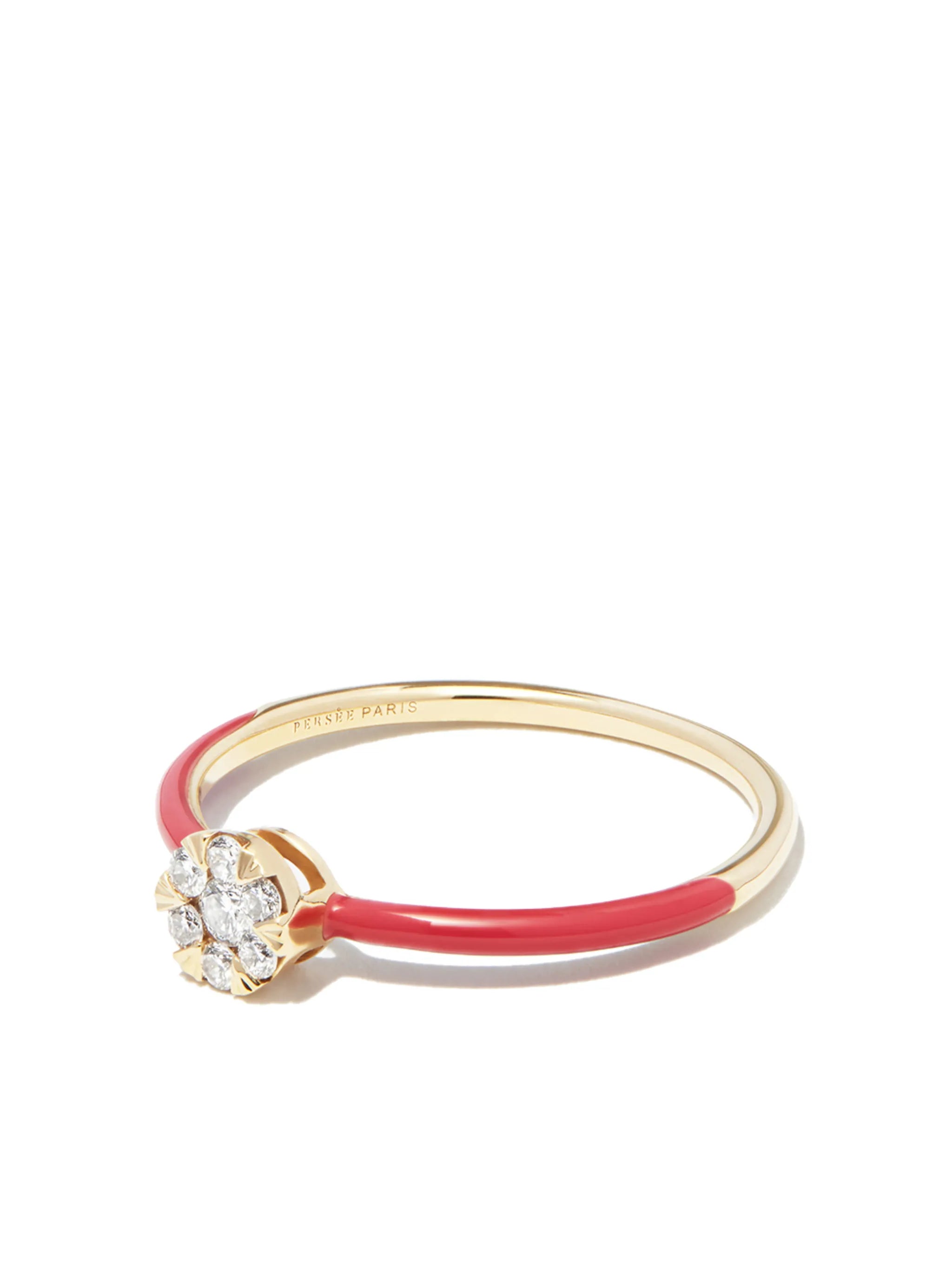 18kt yellow gold Imagine diamond ring