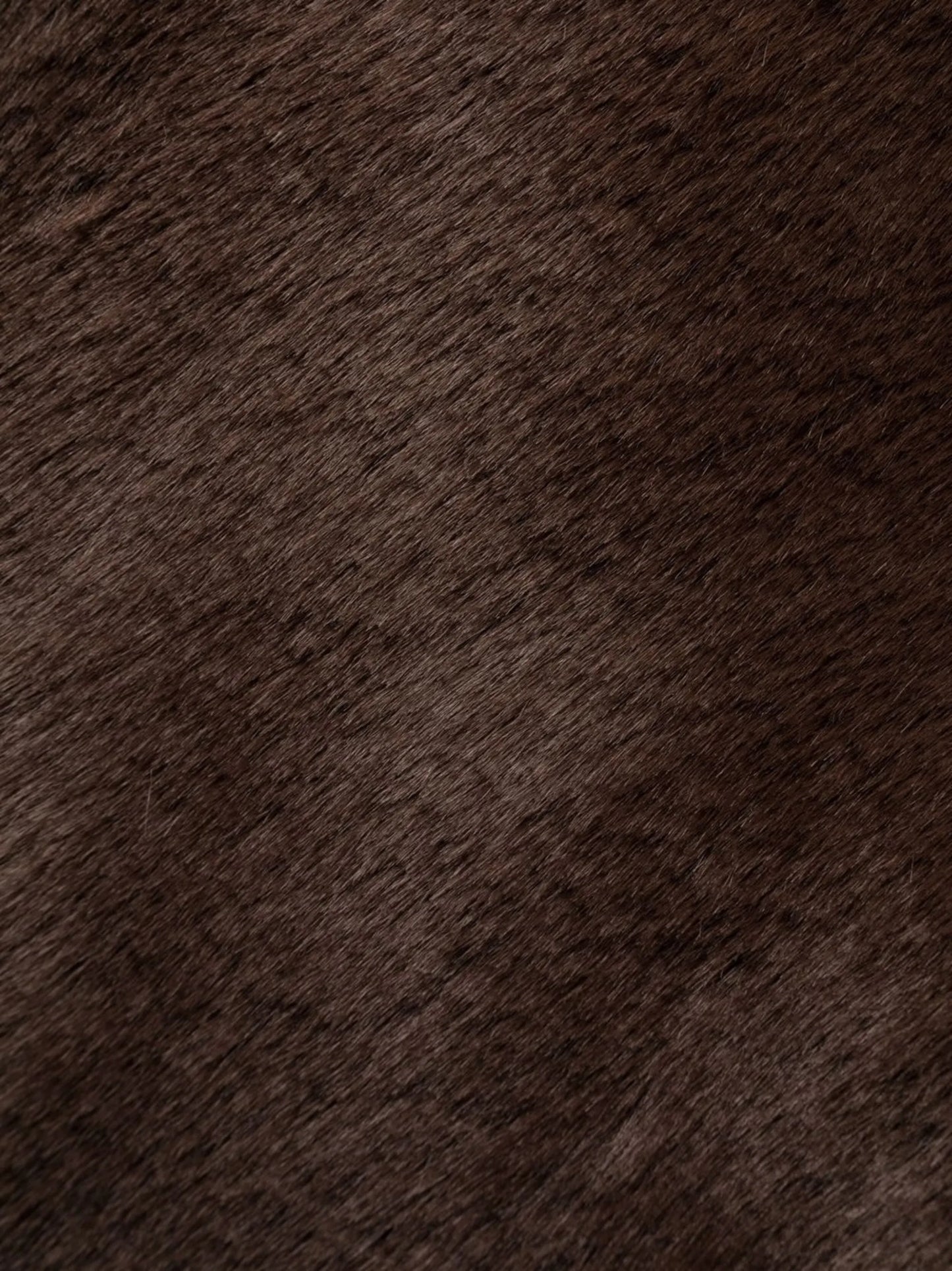 belted faux fur coat