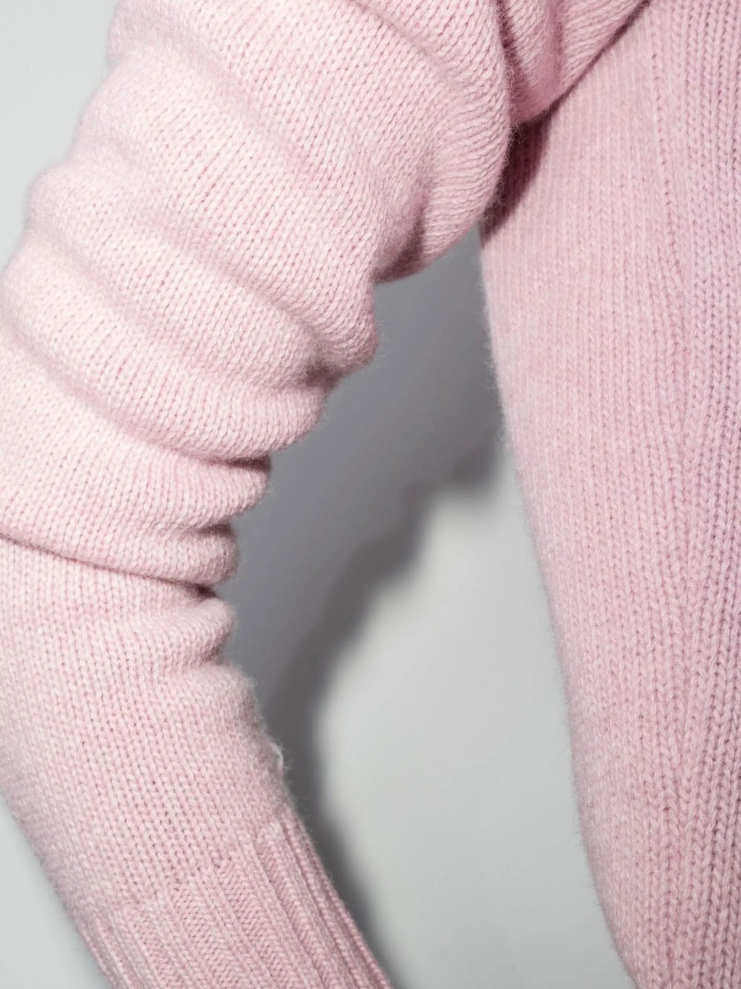embroidered-logo crew-neck jumper