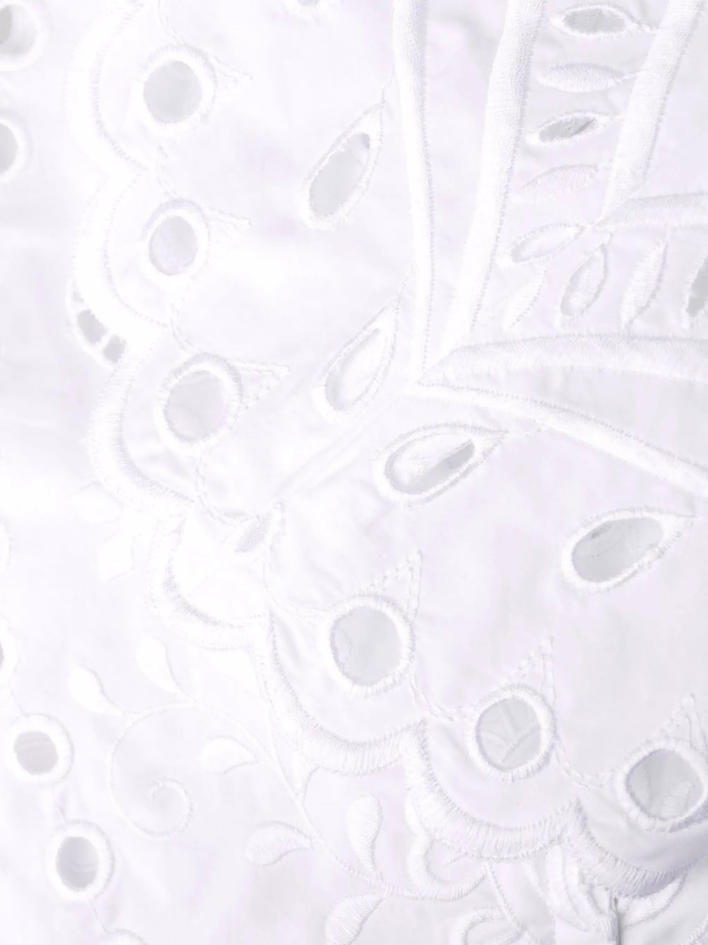 embroidered-design long-sleeve dress