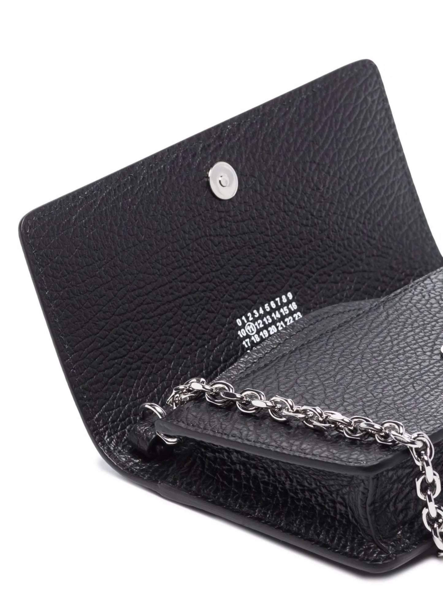 Four Stitches pebbled leather wallet