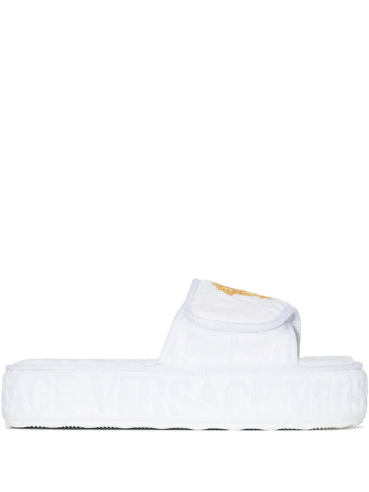 Medusa Head platform slippers