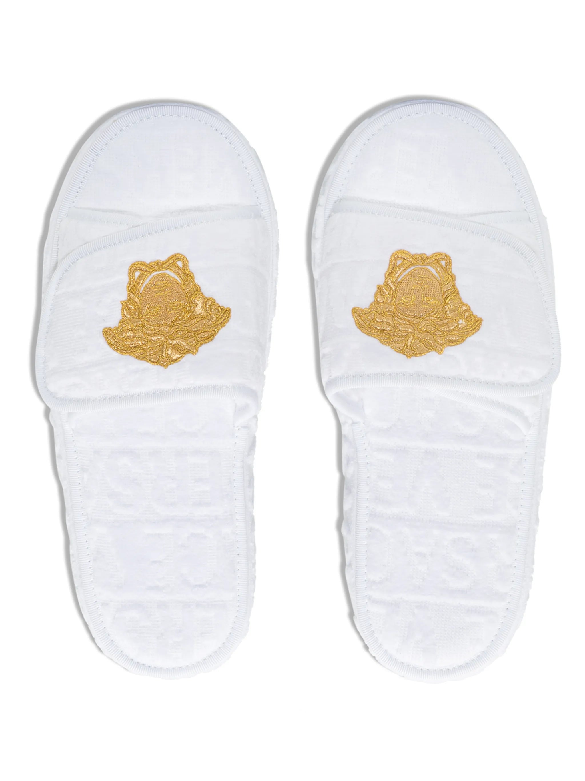 Medusa Head platform slippers