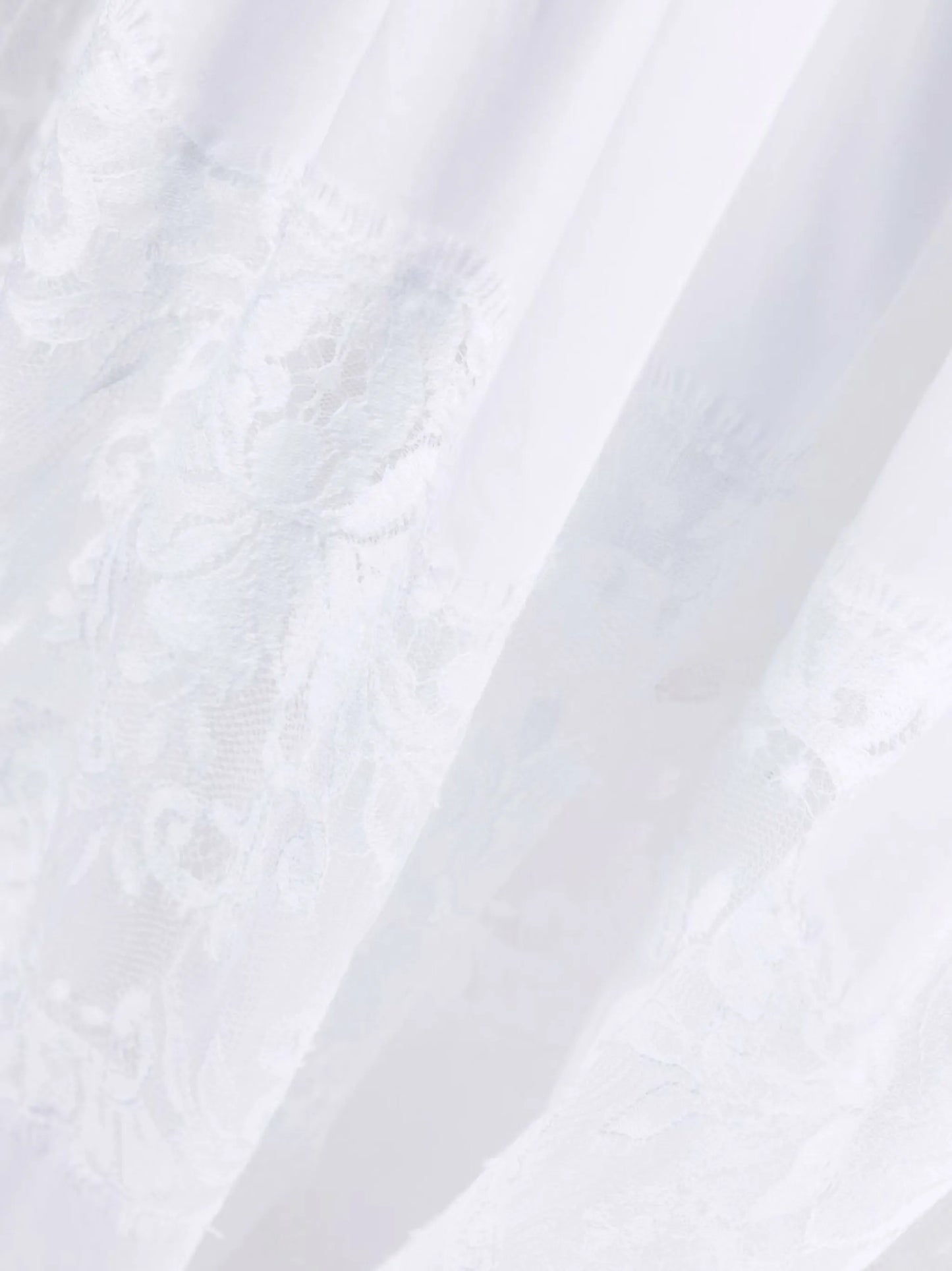 lace-panel sleeveless dress