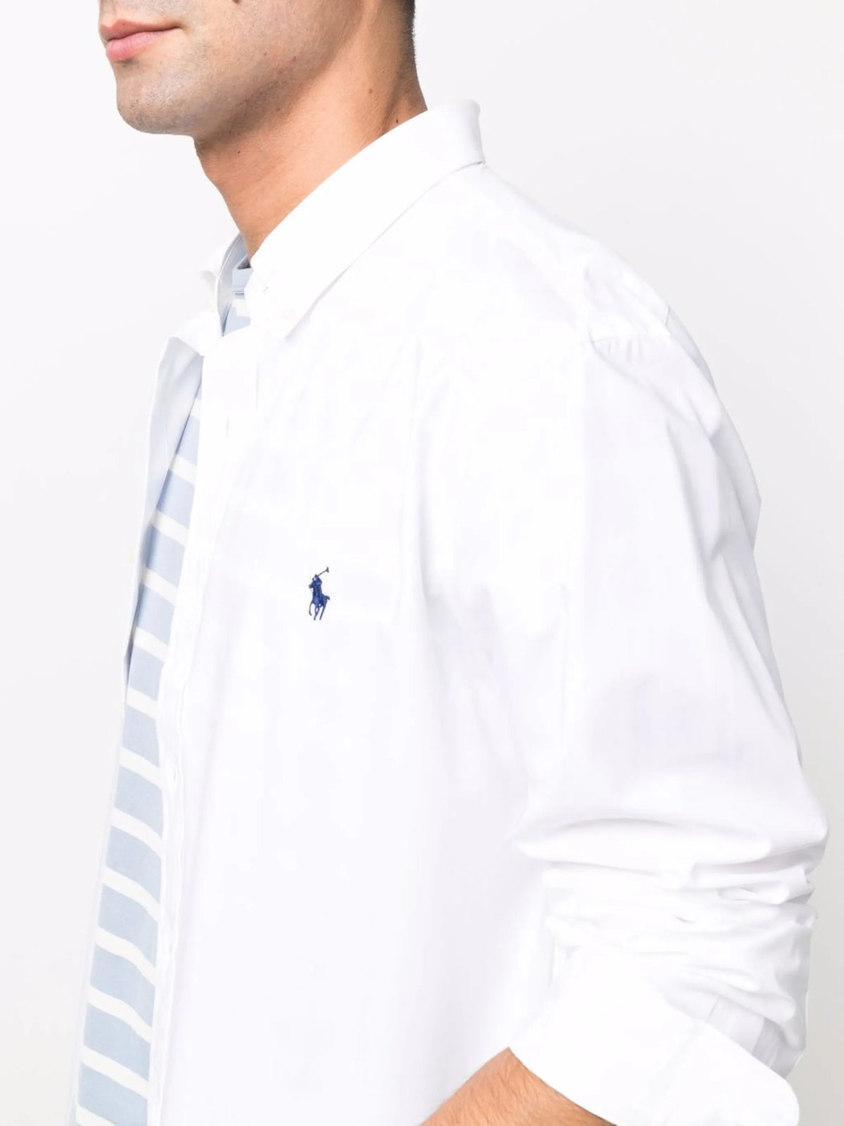 Polo Pony-embroidered long-sleeve shirt