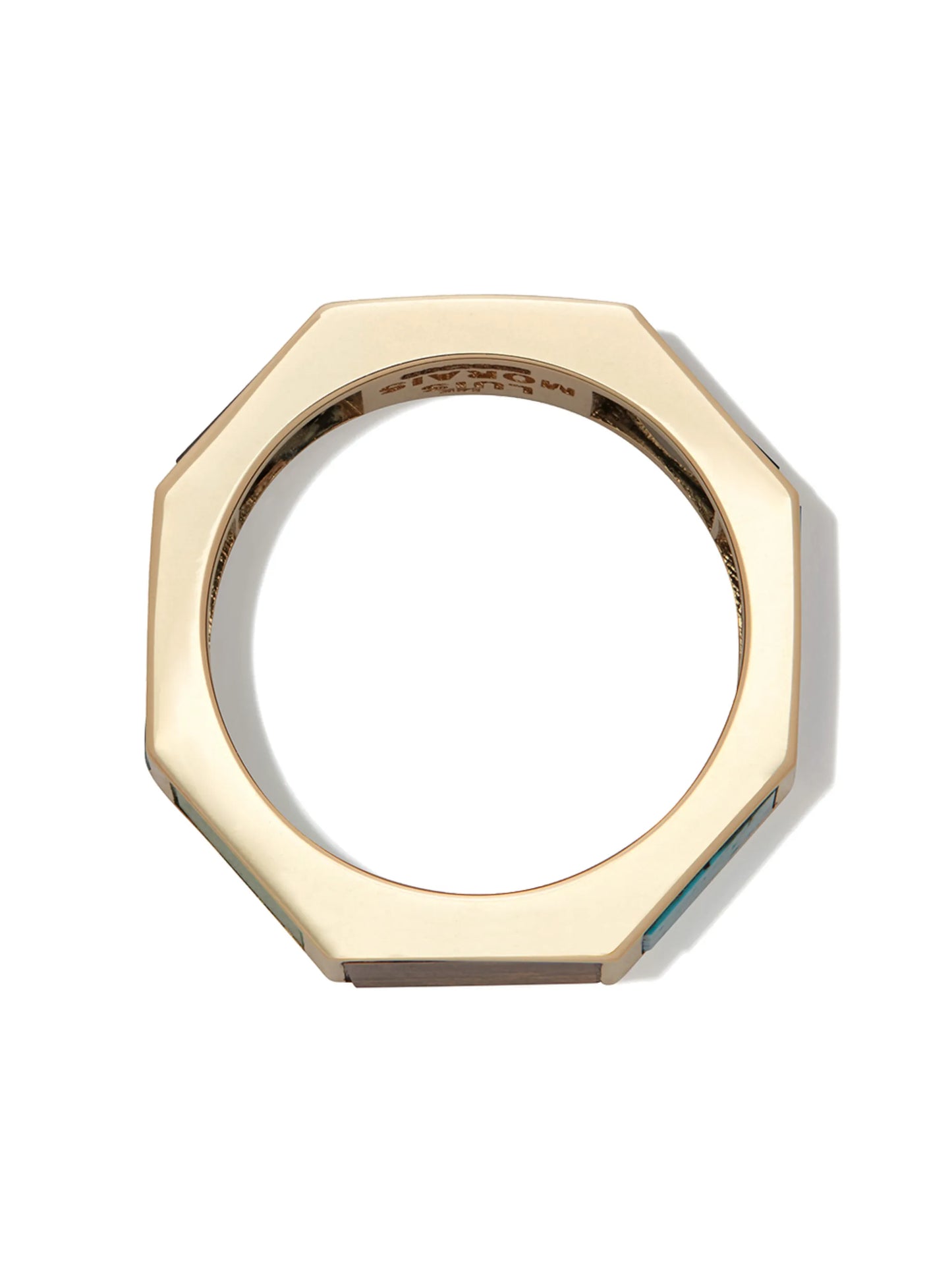 14kt yellow gold multi-stone Eternity ring