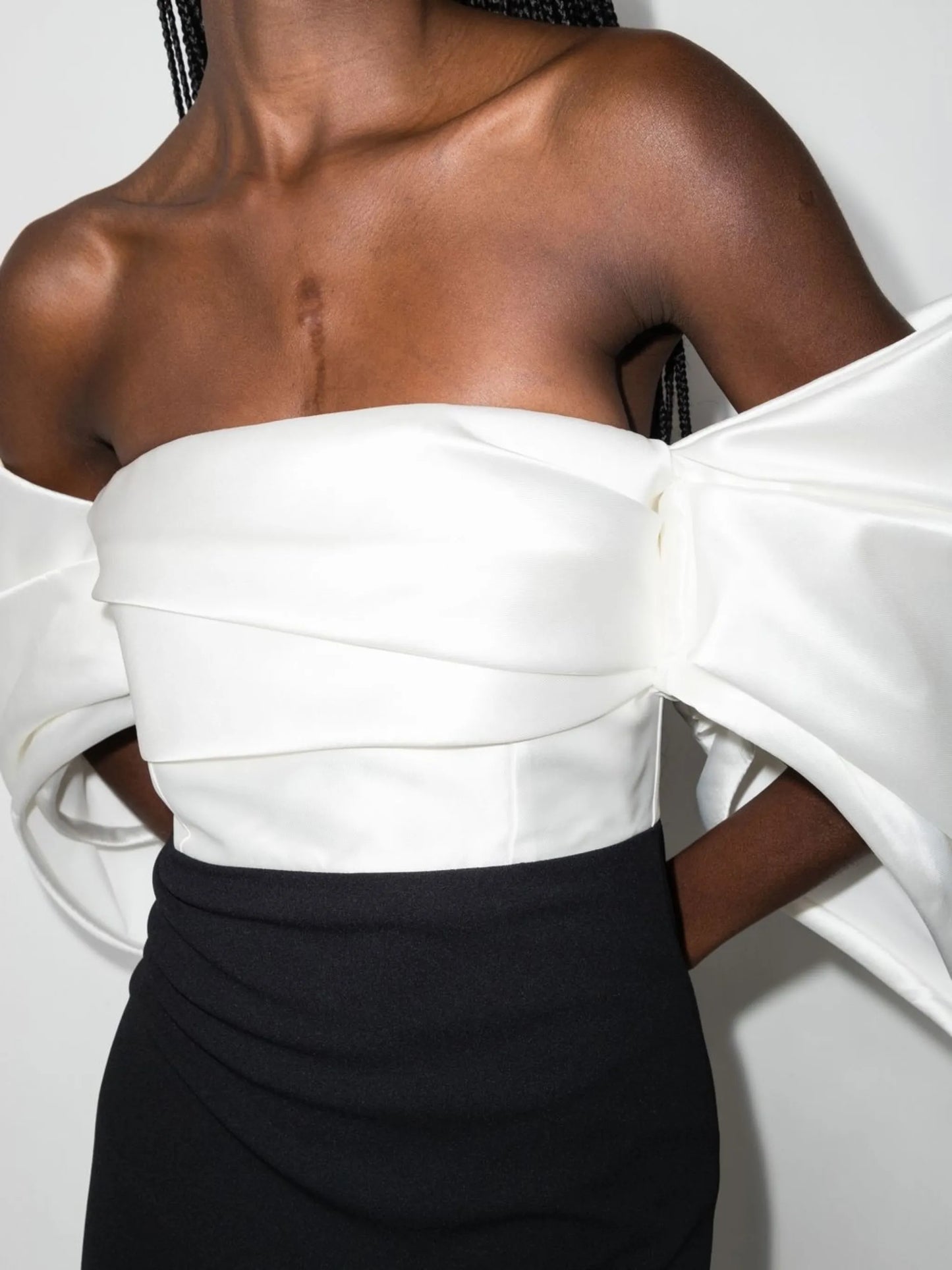 Arla strapless maxi dress