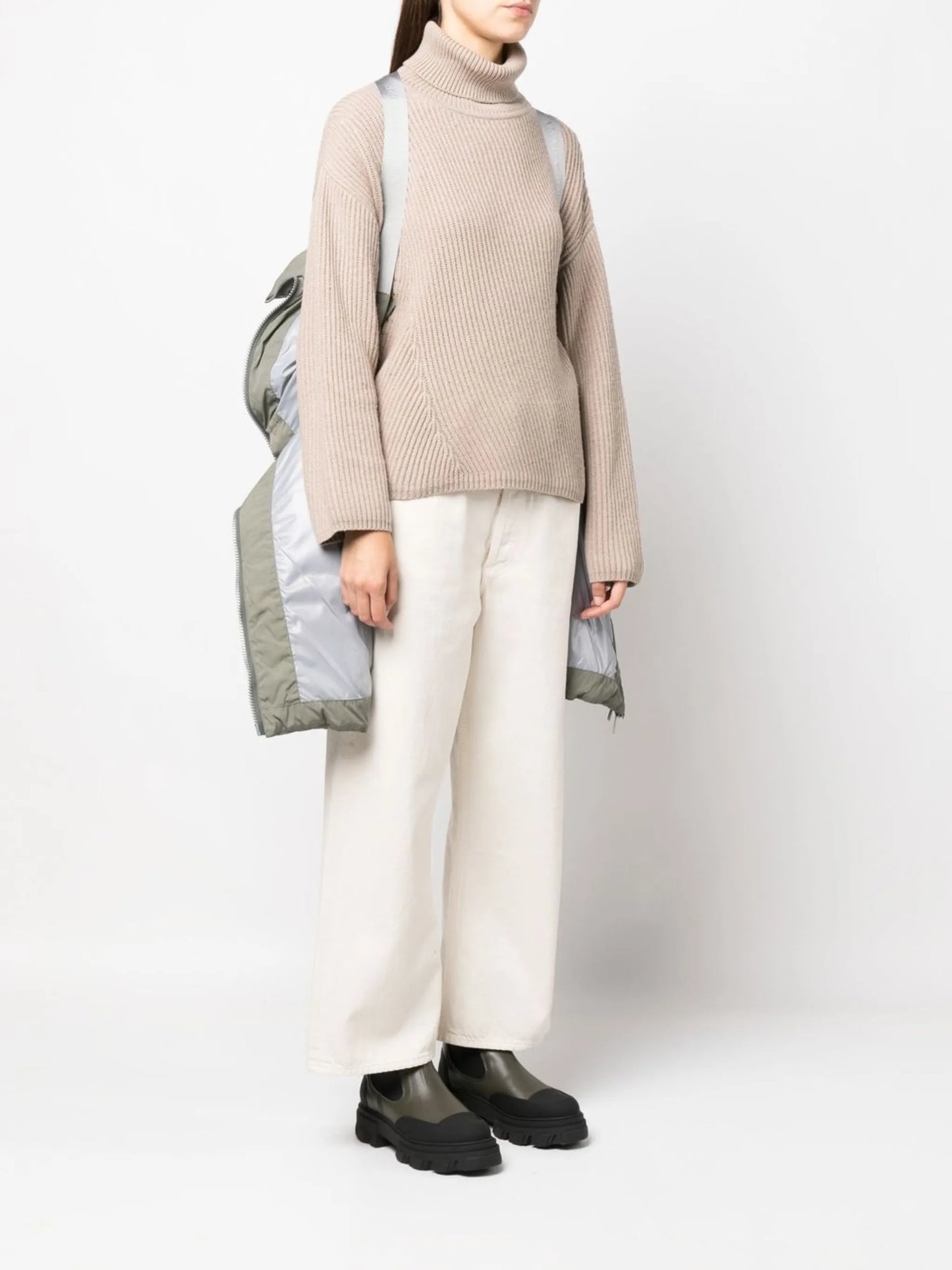 Aurora hooded parka coat