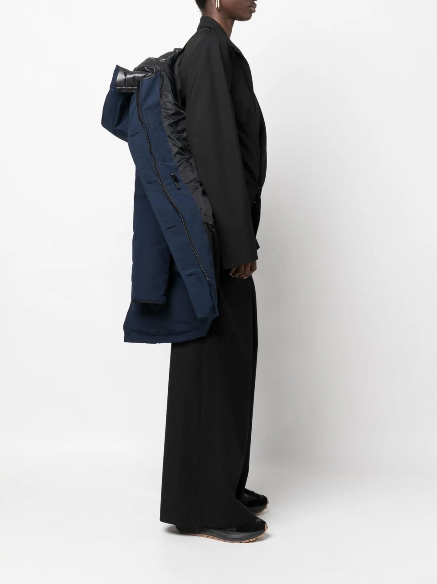 Rossclair hooded parka coat