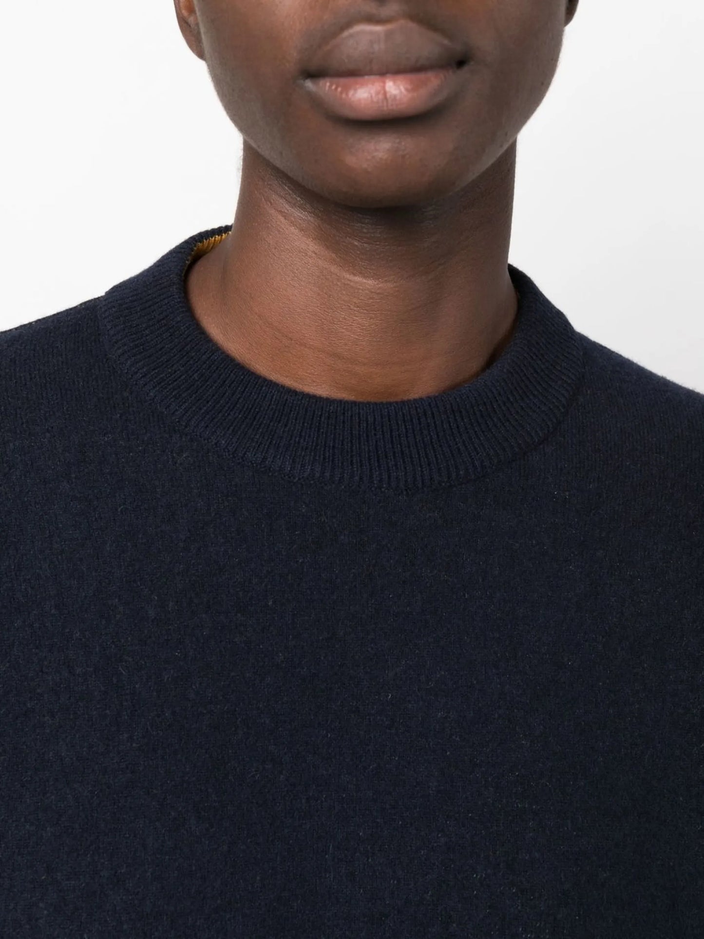 reversible cashmere-wool blend jumper