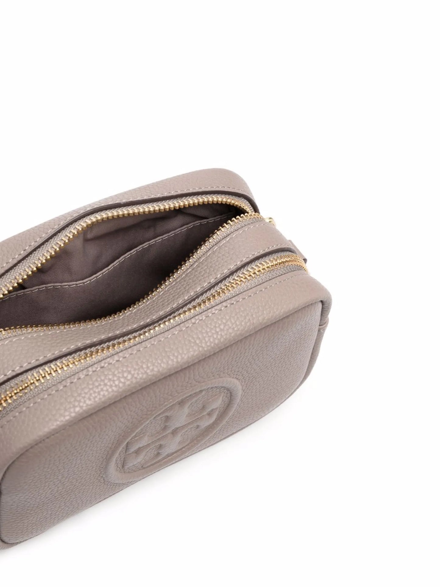 Perry Bombé leather crossbody bag