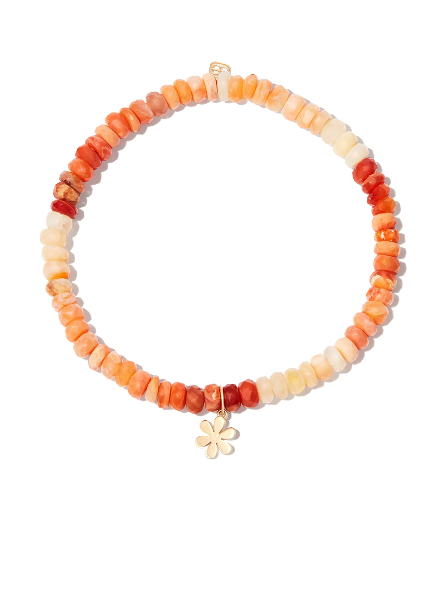 14kt yellow gold Daisy opal bracelet