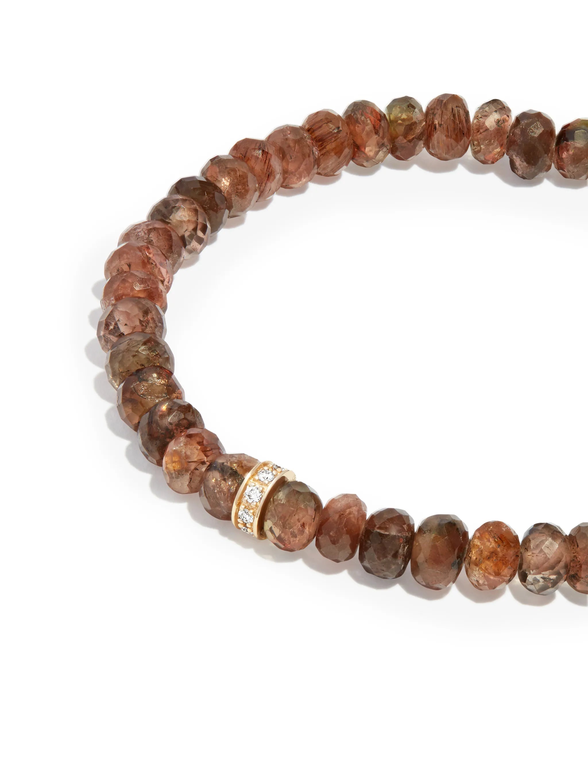 14kt yellow gold andalucite bracelet