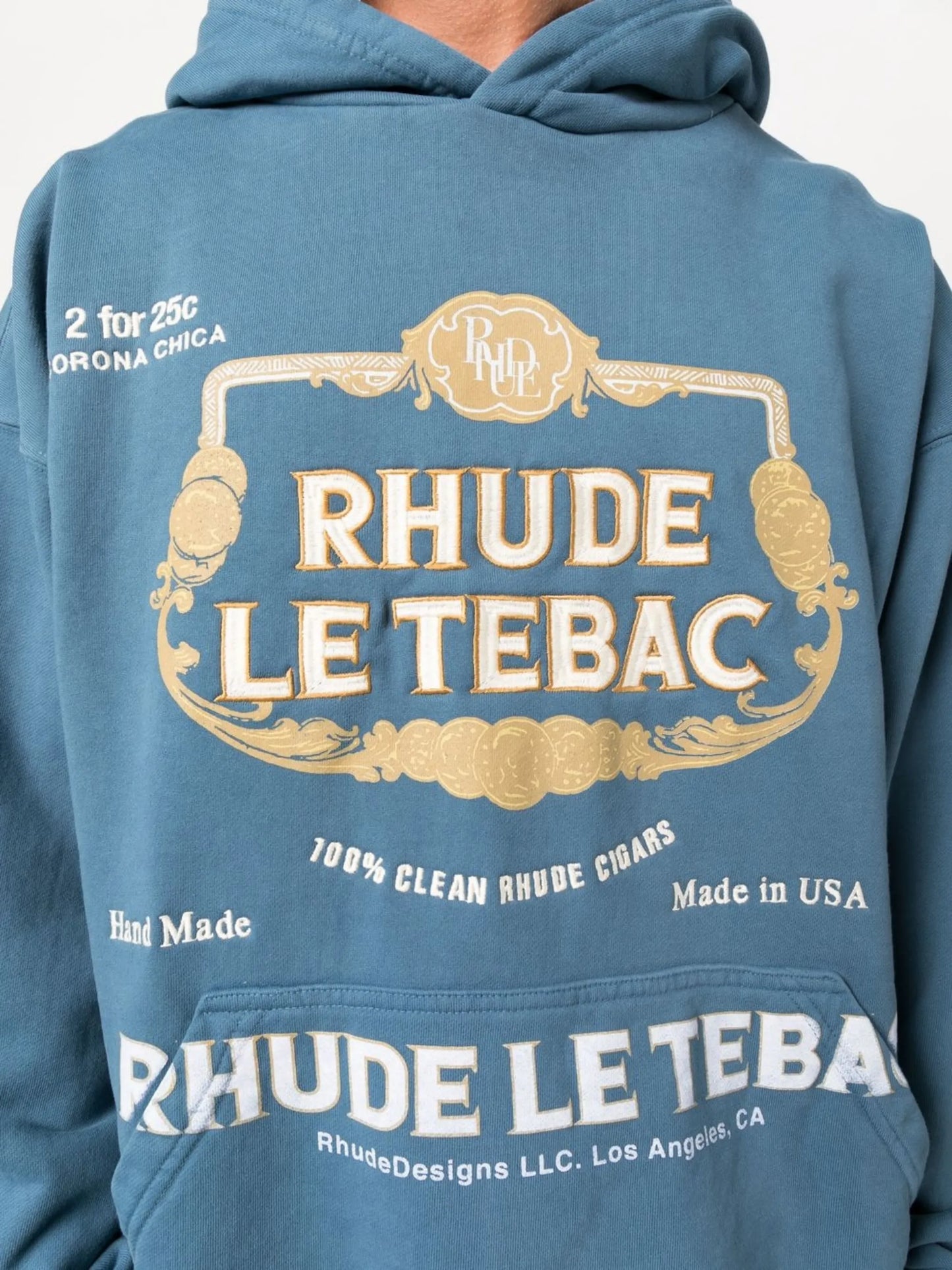 Le Tabac cotton hoodie