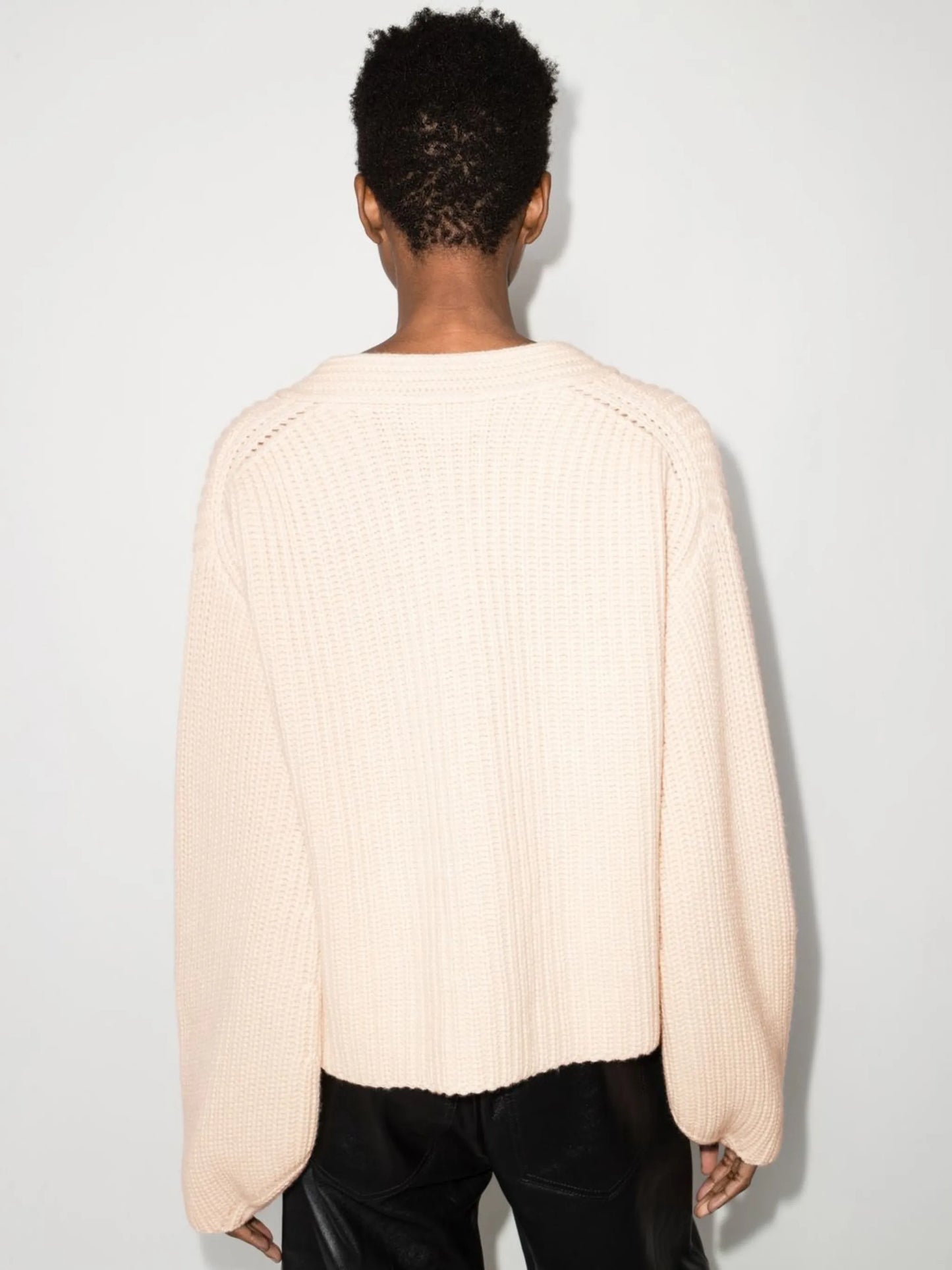 Lea ribbed-knit cardigan