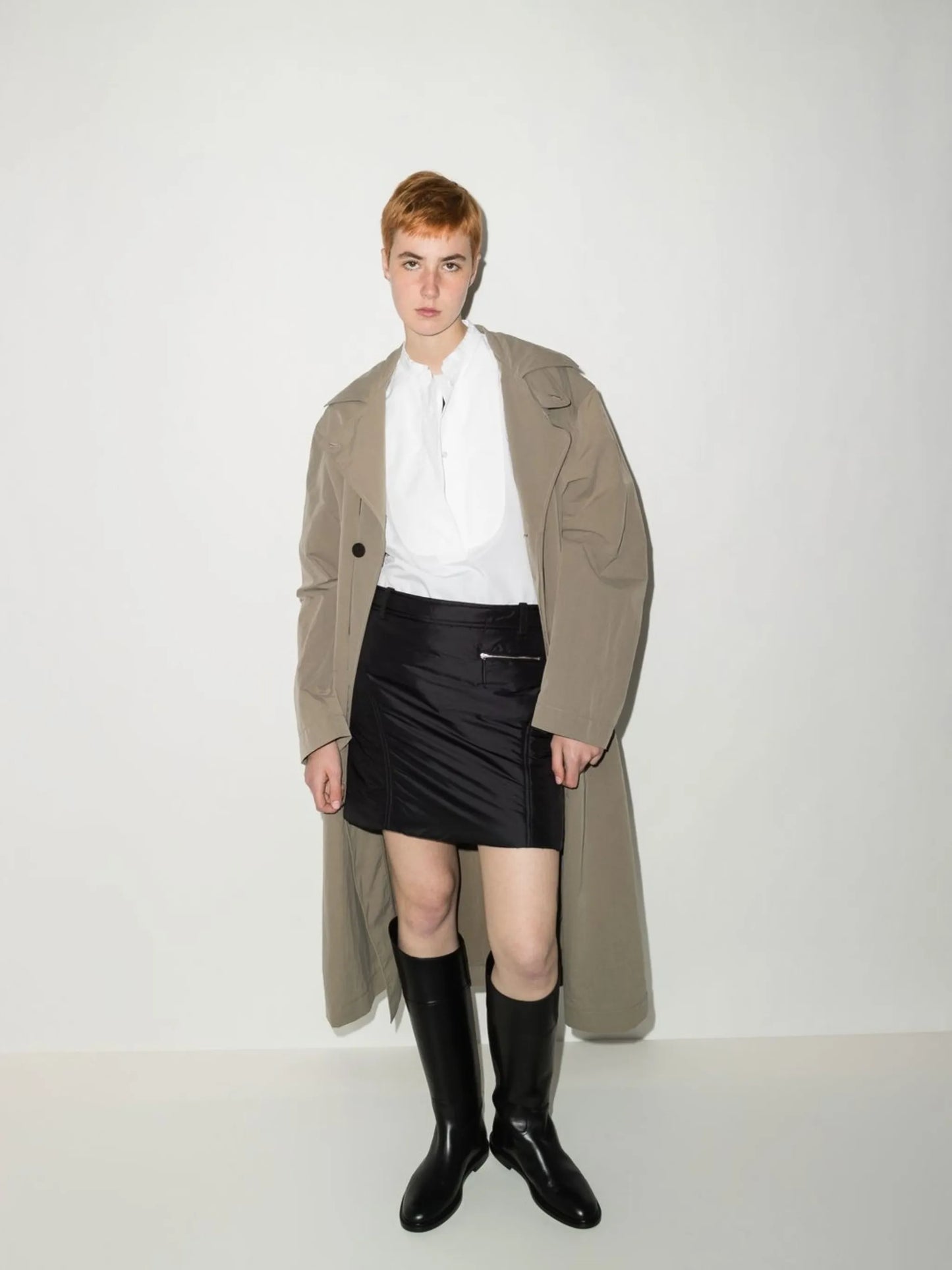 The Mitsi padded miniskirt