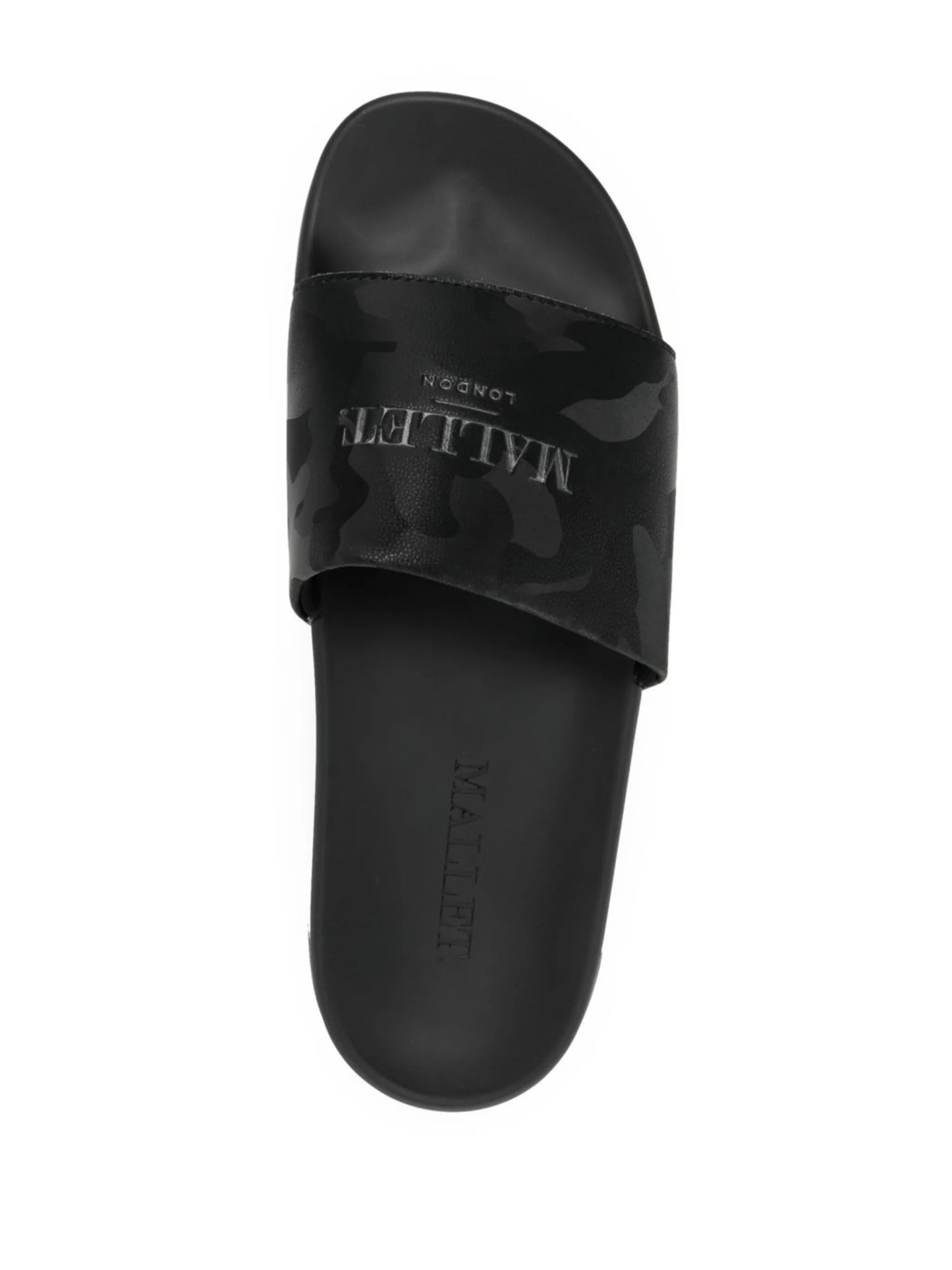 embossed-logo pool slides