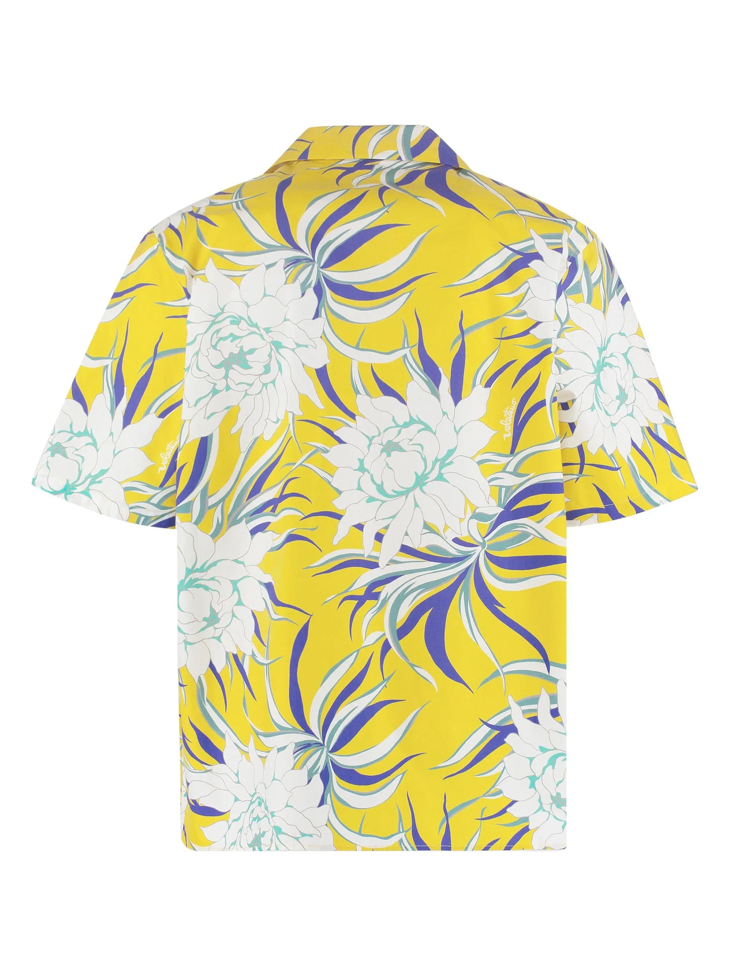 graphic-print short-sleeve shirt