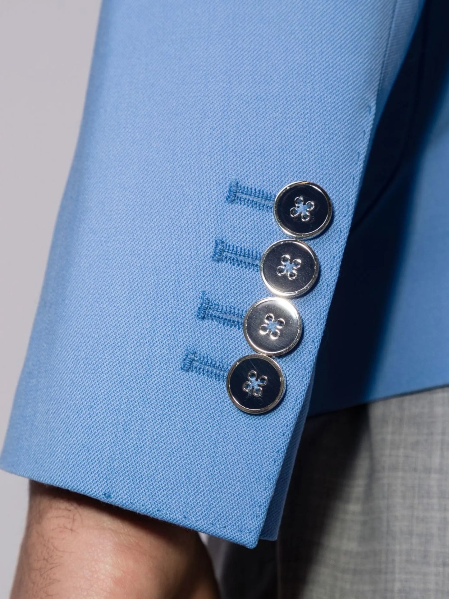 double-breasted blazer