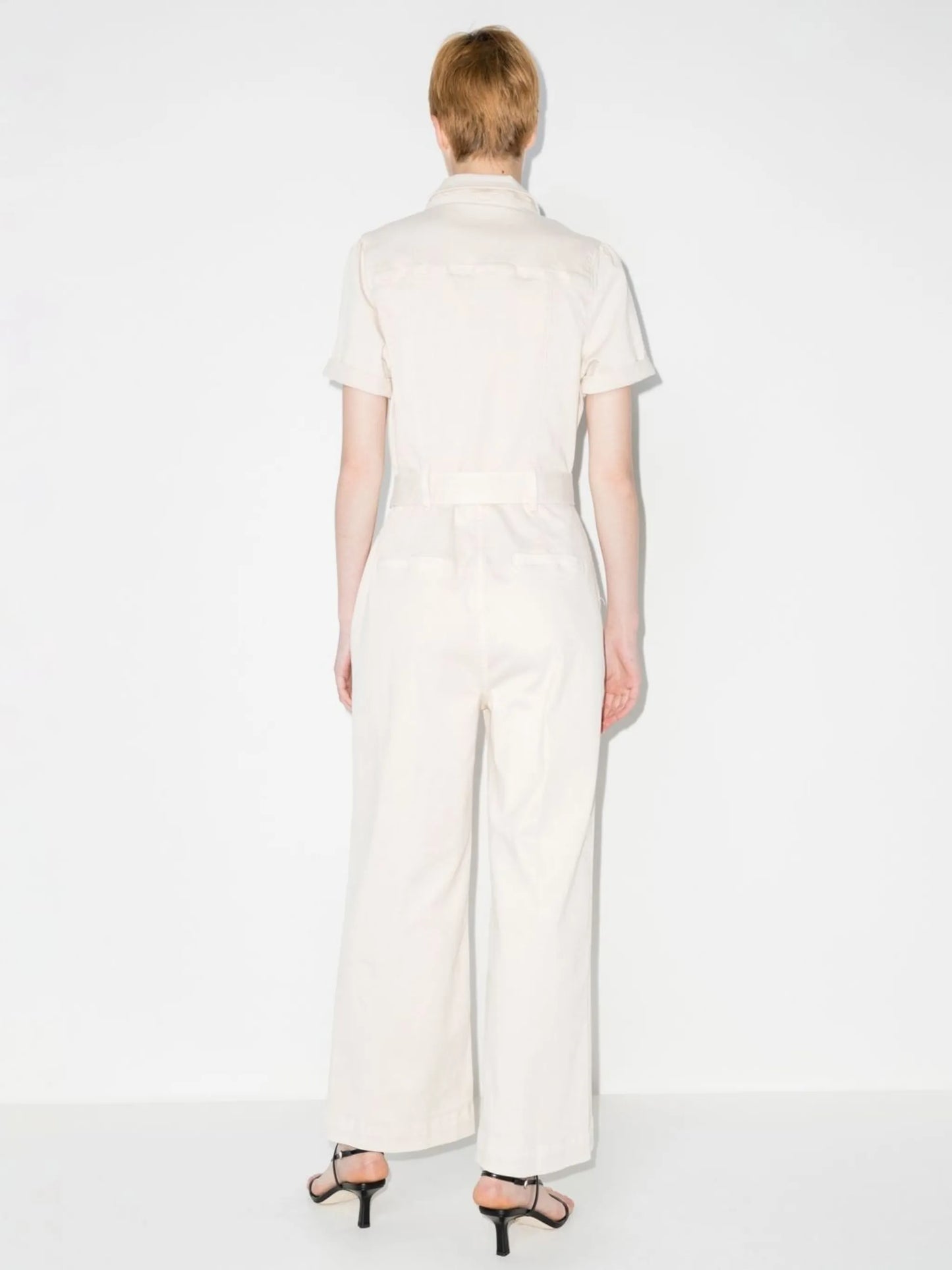 Anessa short-sleeved jumpsuit