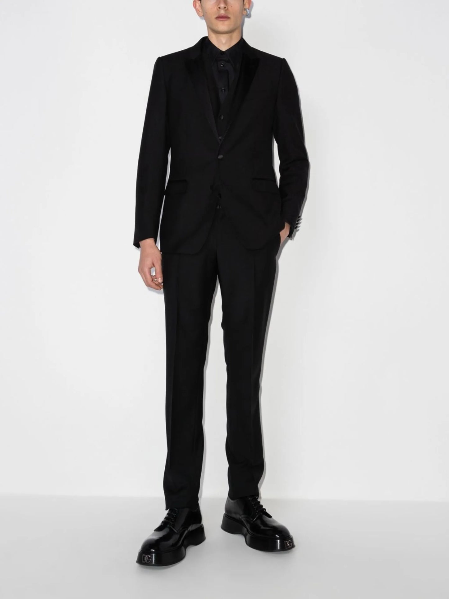 three-piece dinner suit