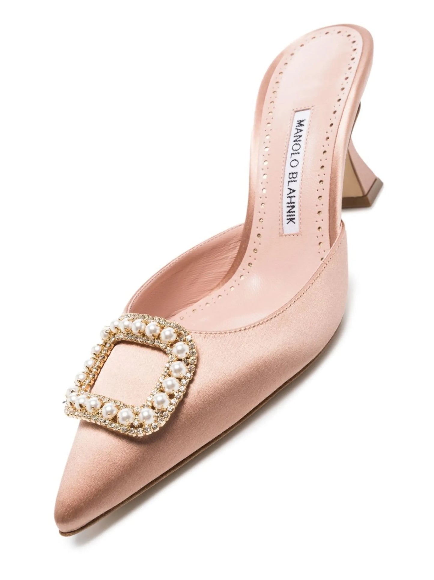 70mm Fabetamu embellished pumps