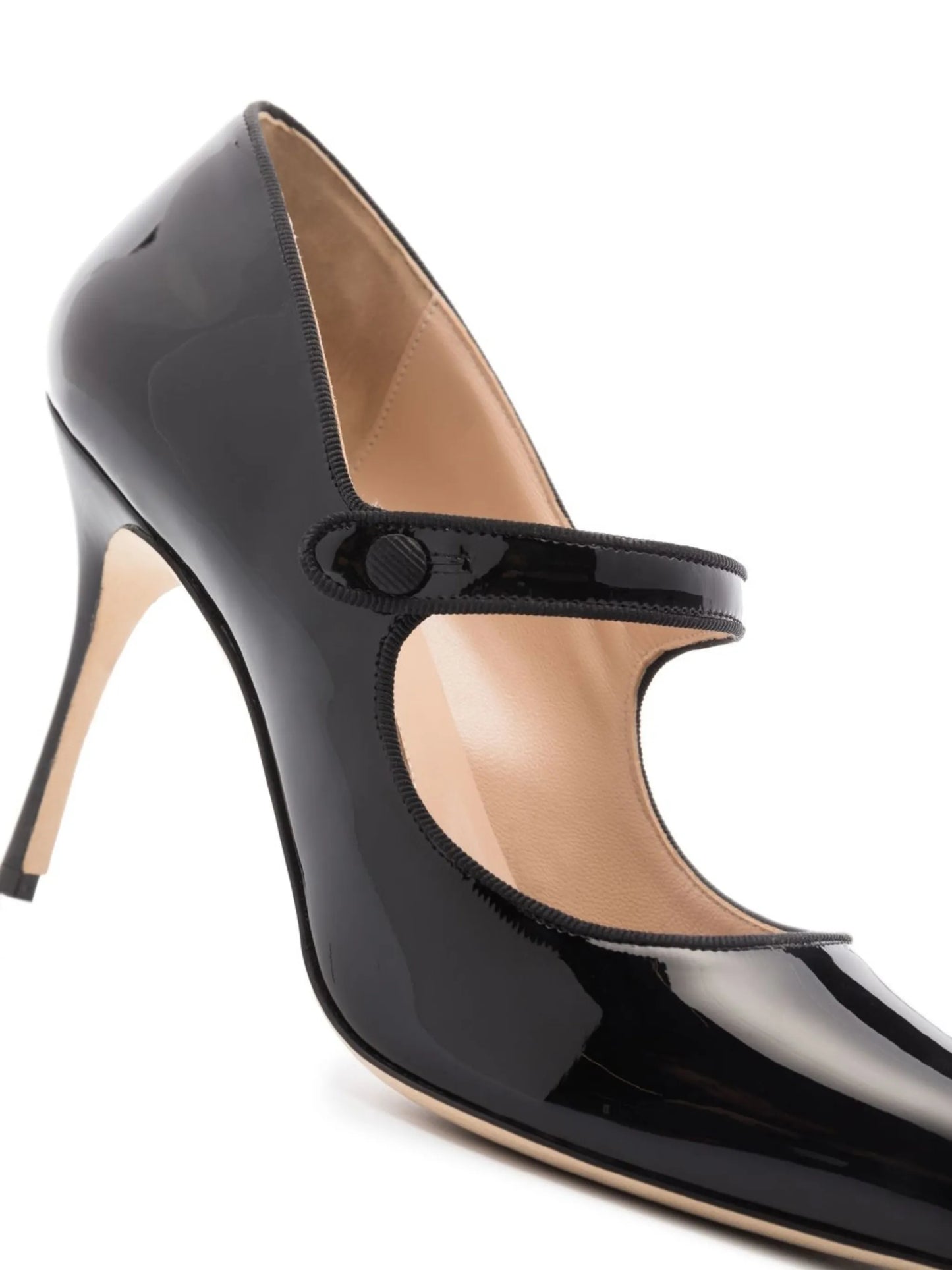 Campari 90mm patent leather pumps