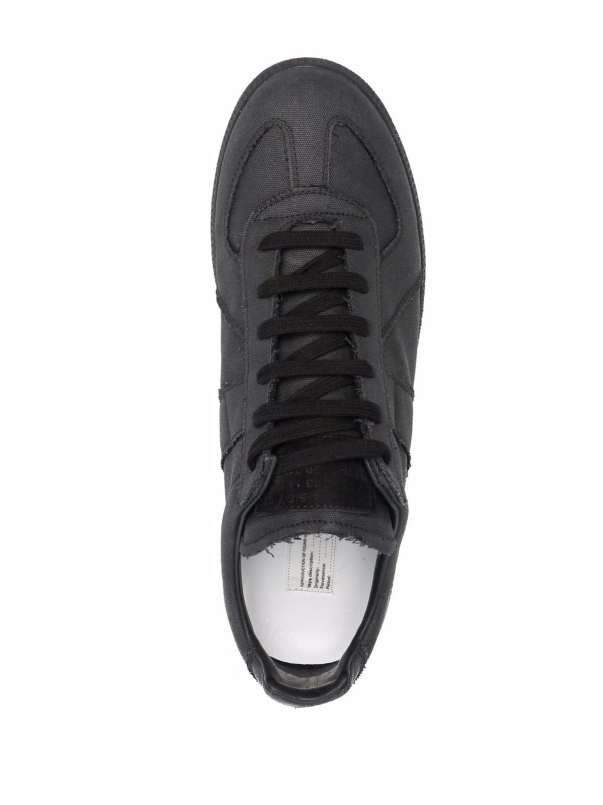 Replica geometric panelled sneakers