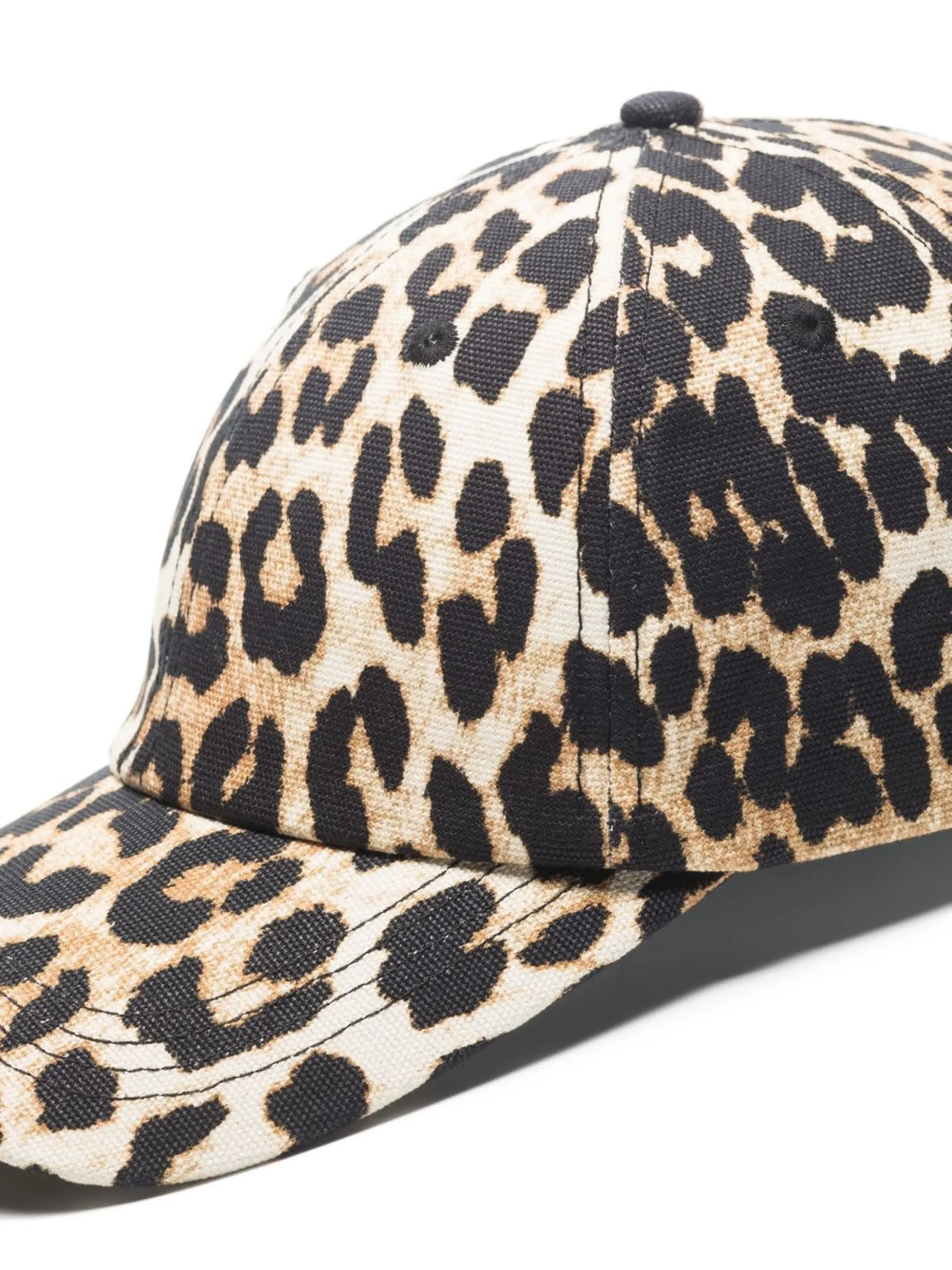 leopard-print cap