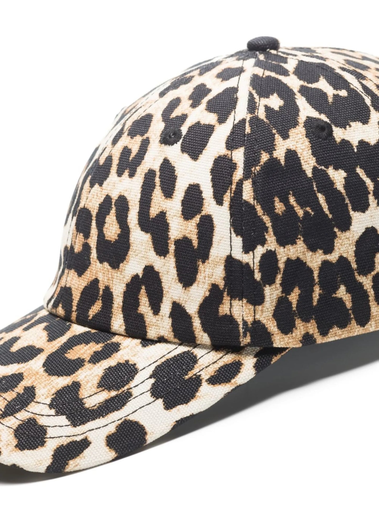 leopard-print cap