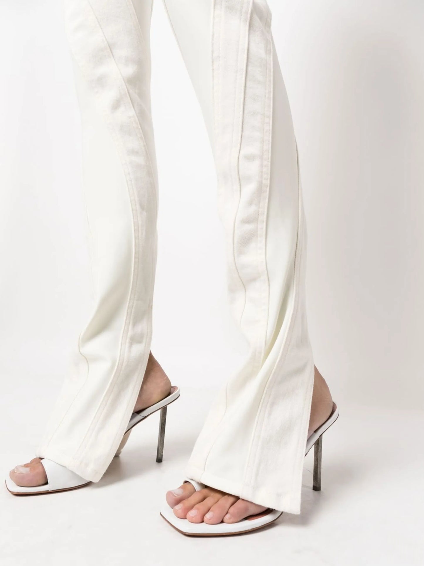 panelled skinny jeans