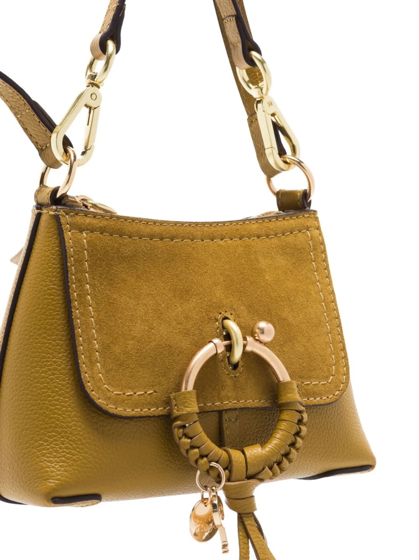 Joan suede leather crossbody bag