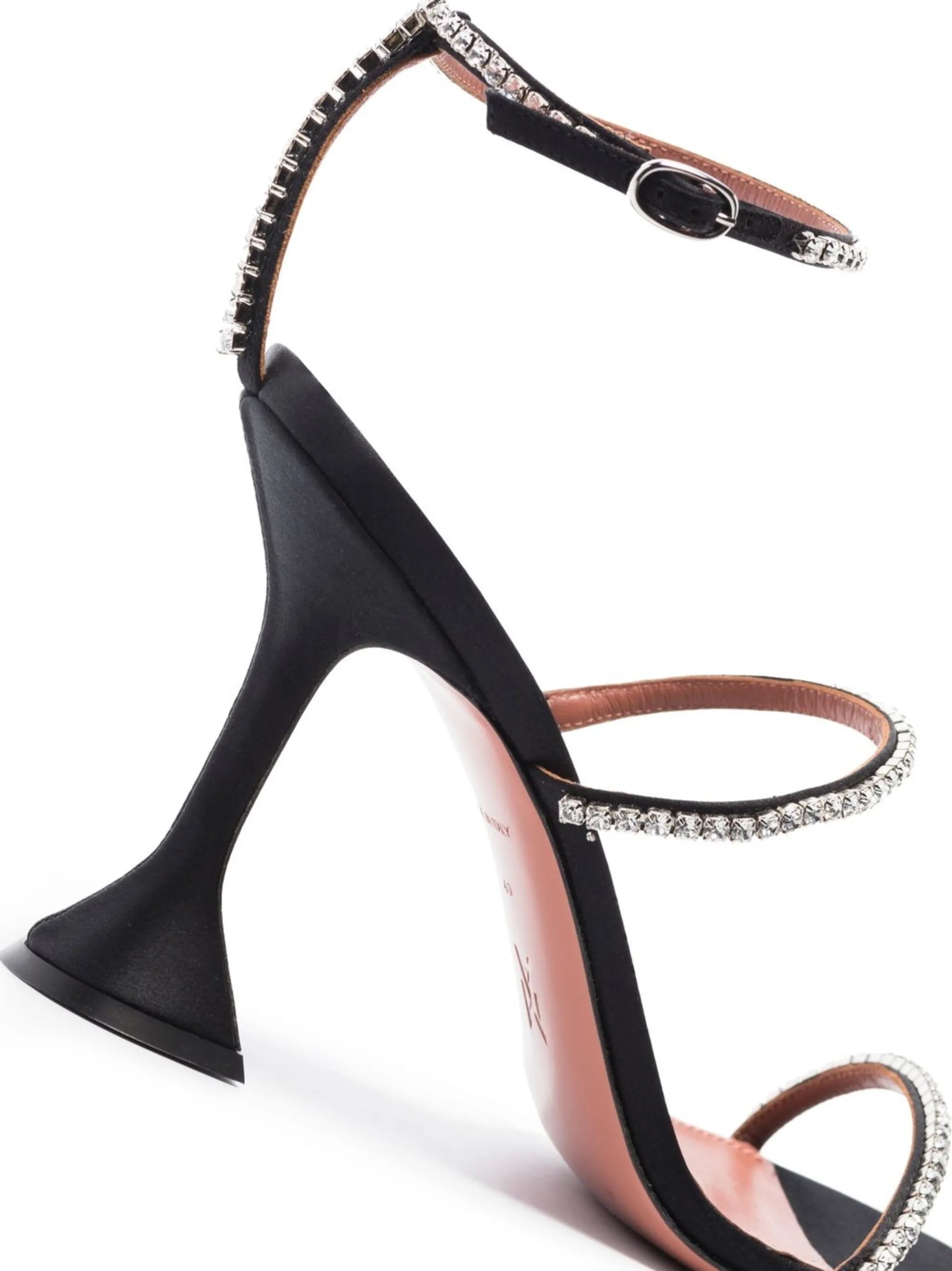 Gilda 95mm rhinestone-embellished sandals