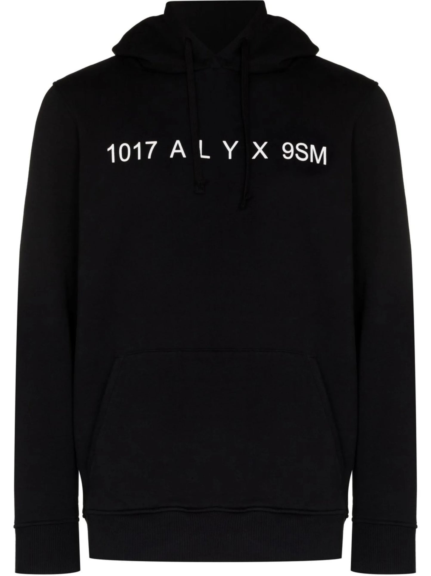 logo-print drawstring hoodie