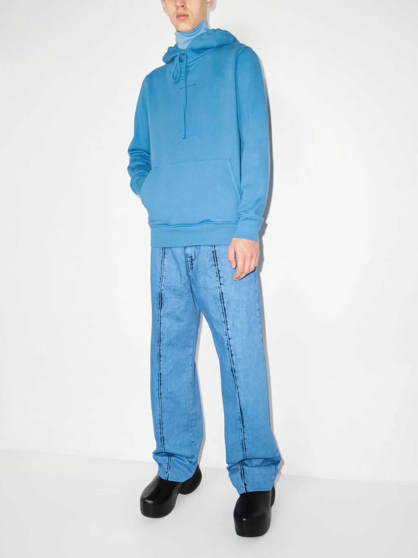 sphere logo-print hoodie