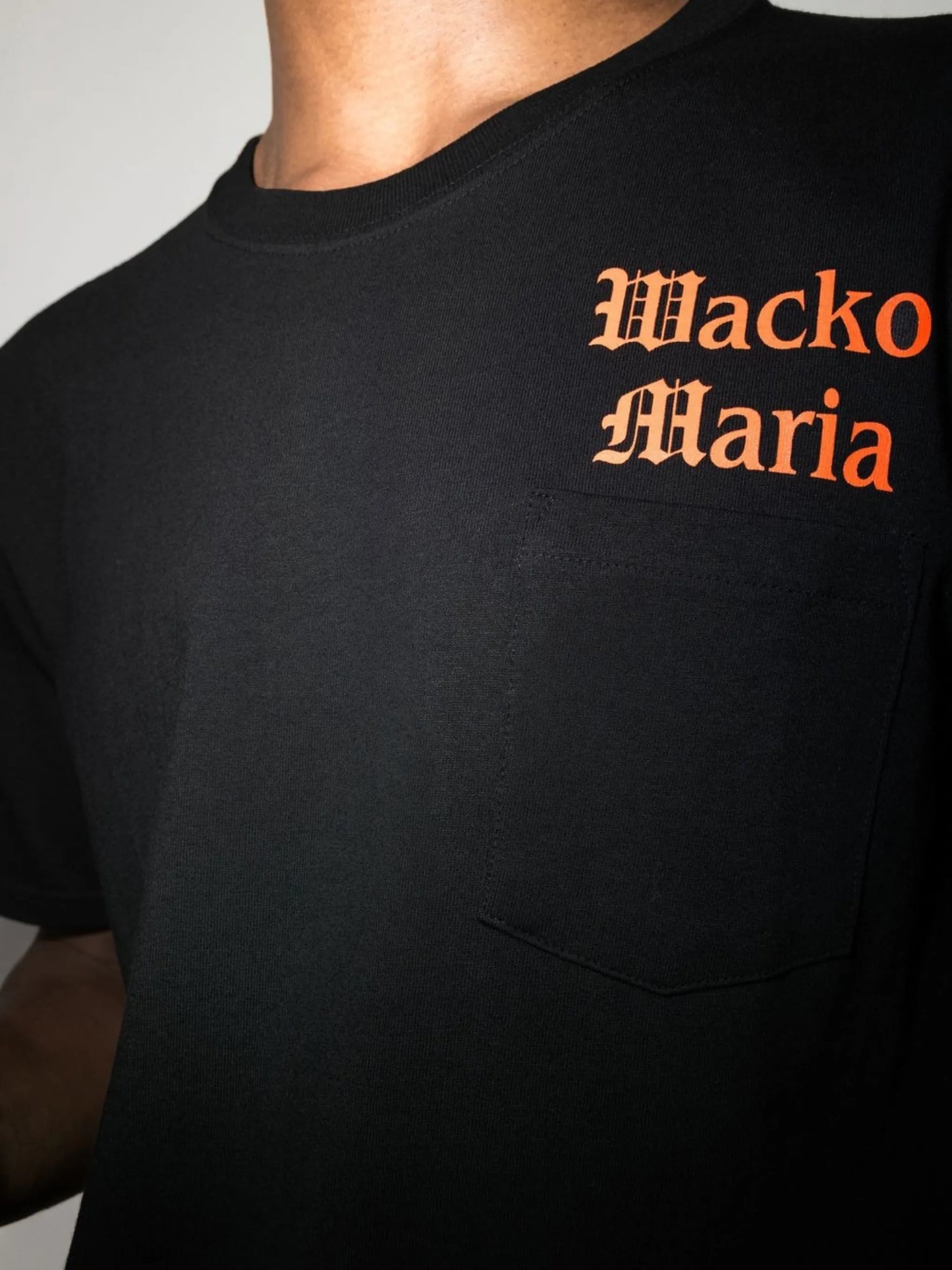 slogan-print round-neck T-shirt