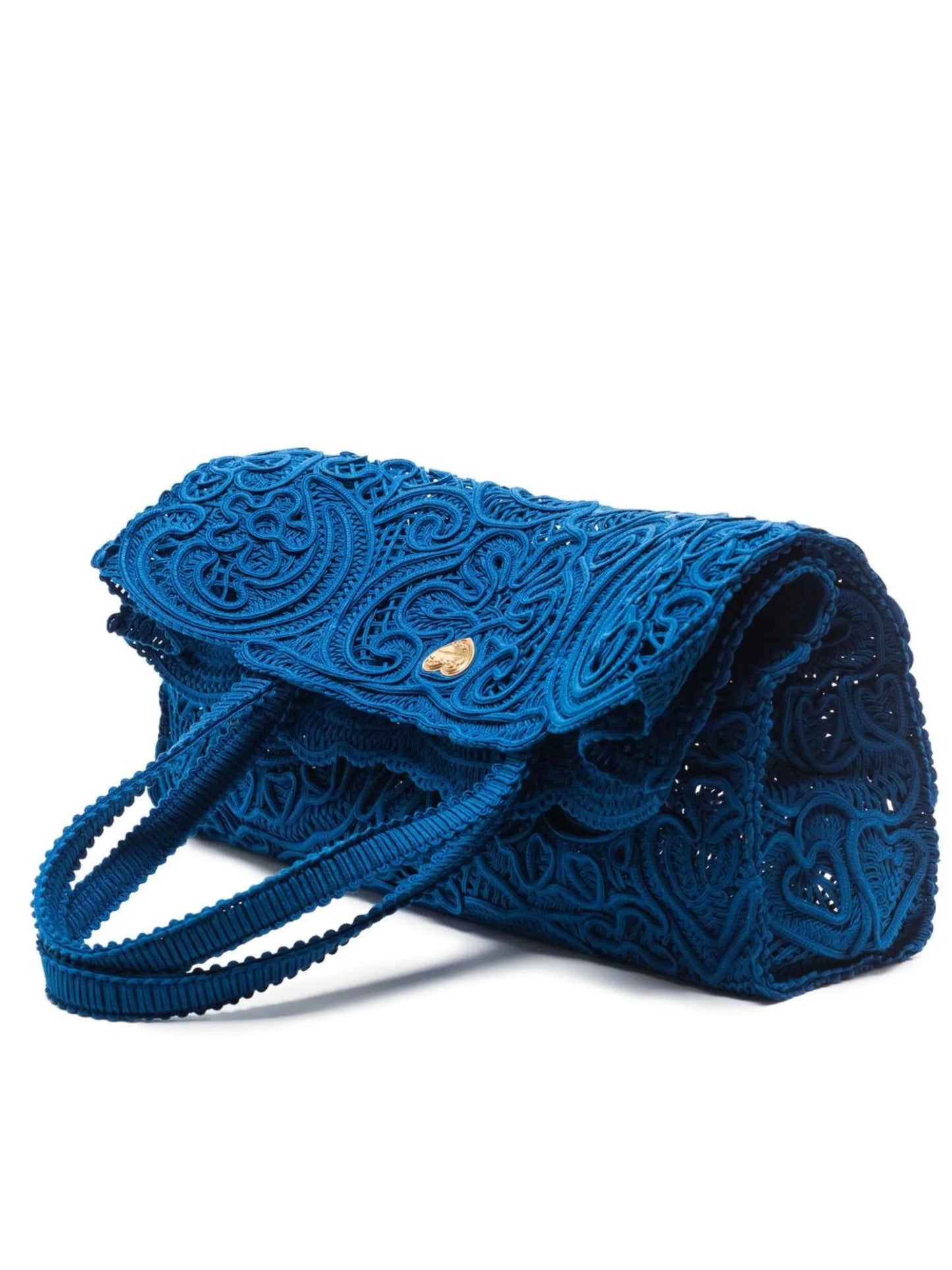 large Beatrice cordonetto-lace tote bag