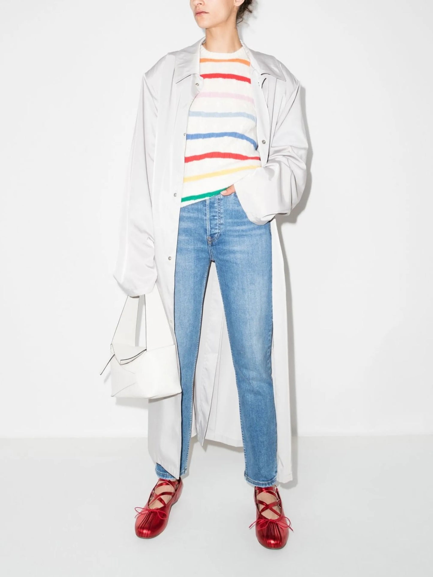 90s high-rise skinny jeans