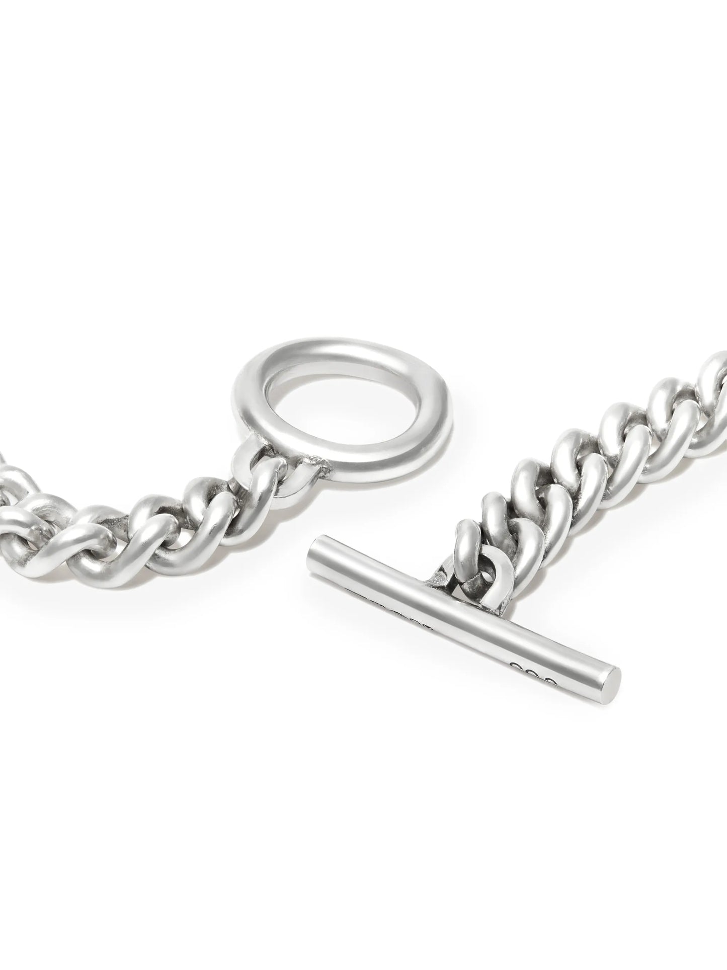 ball pendant heavy chain necklace