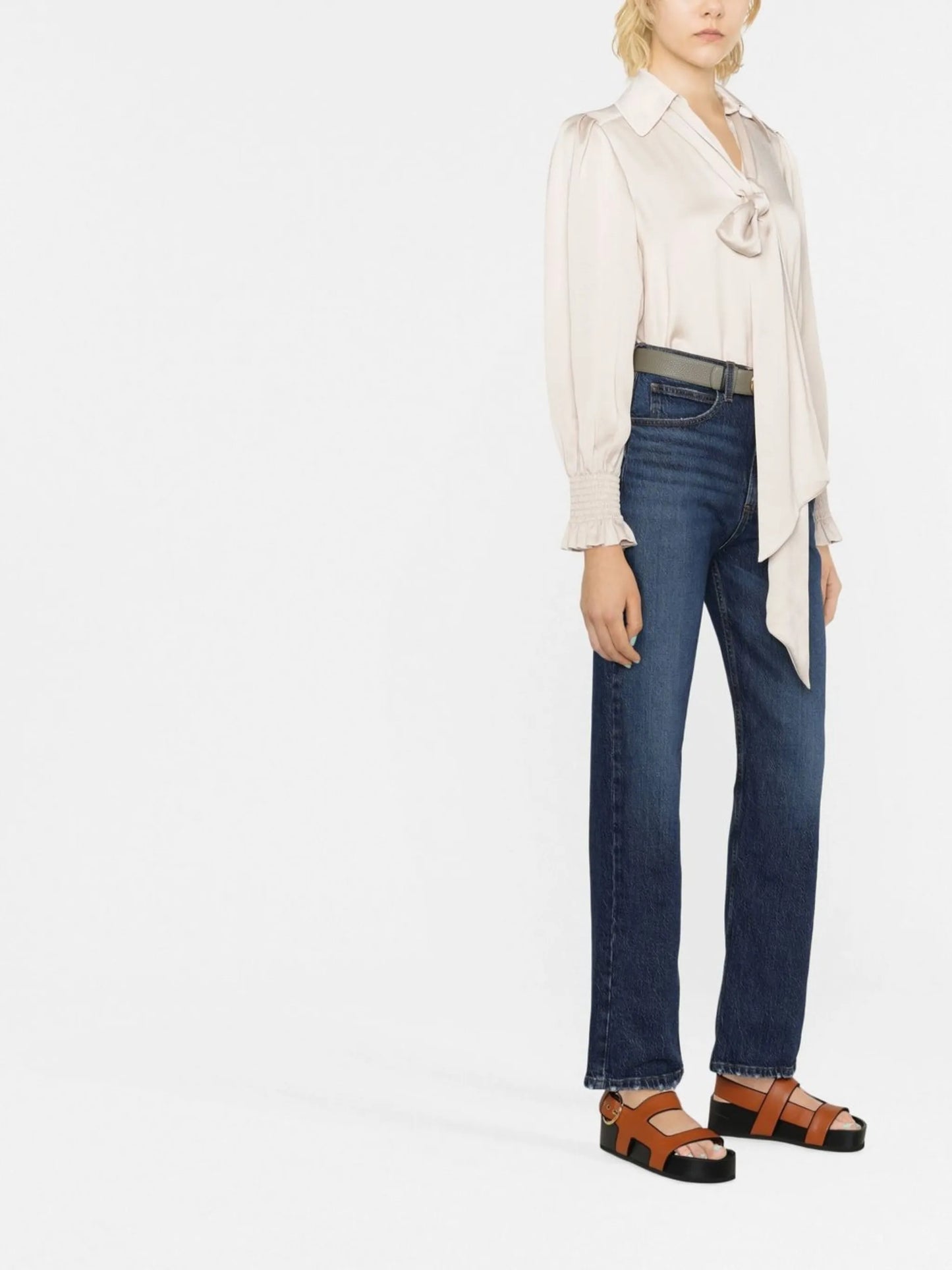 pussy-bow blouse