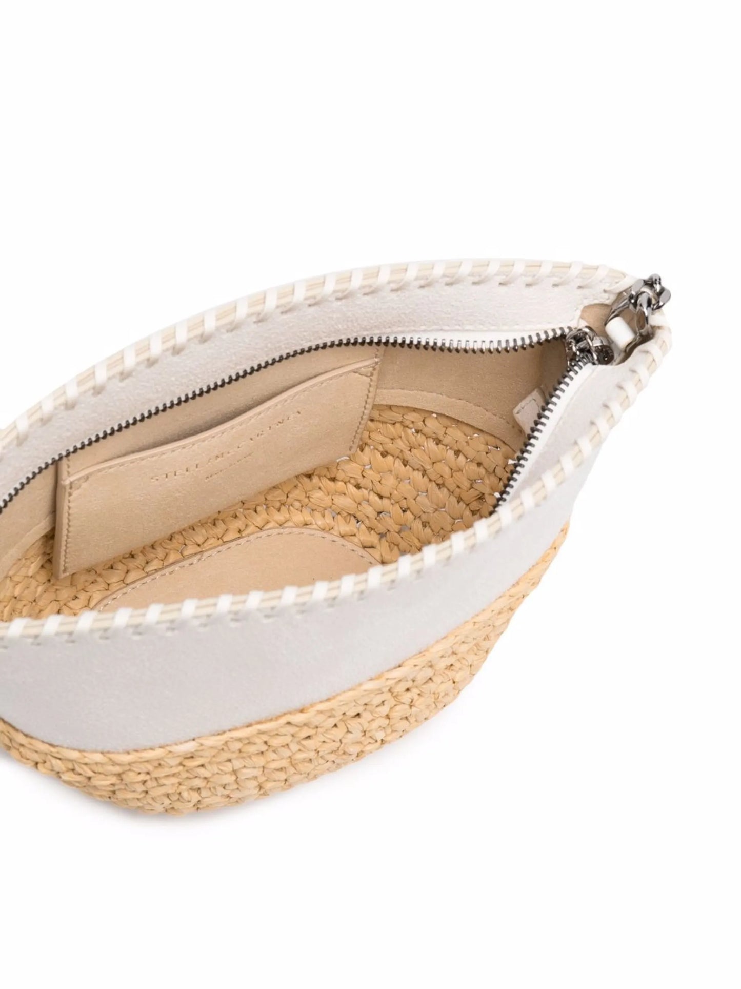 interwoven chain-link crossbody bag
