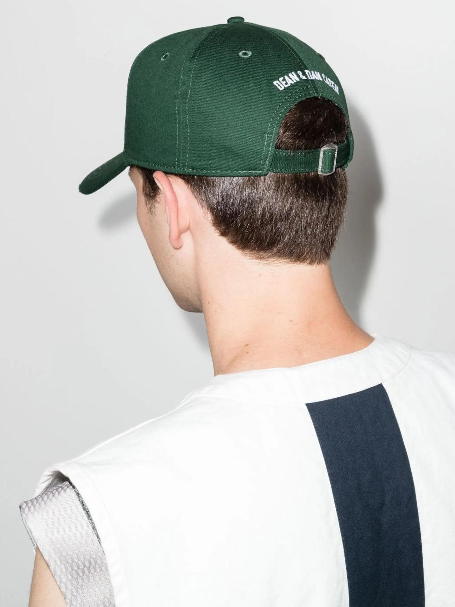 logo-embroidered cap