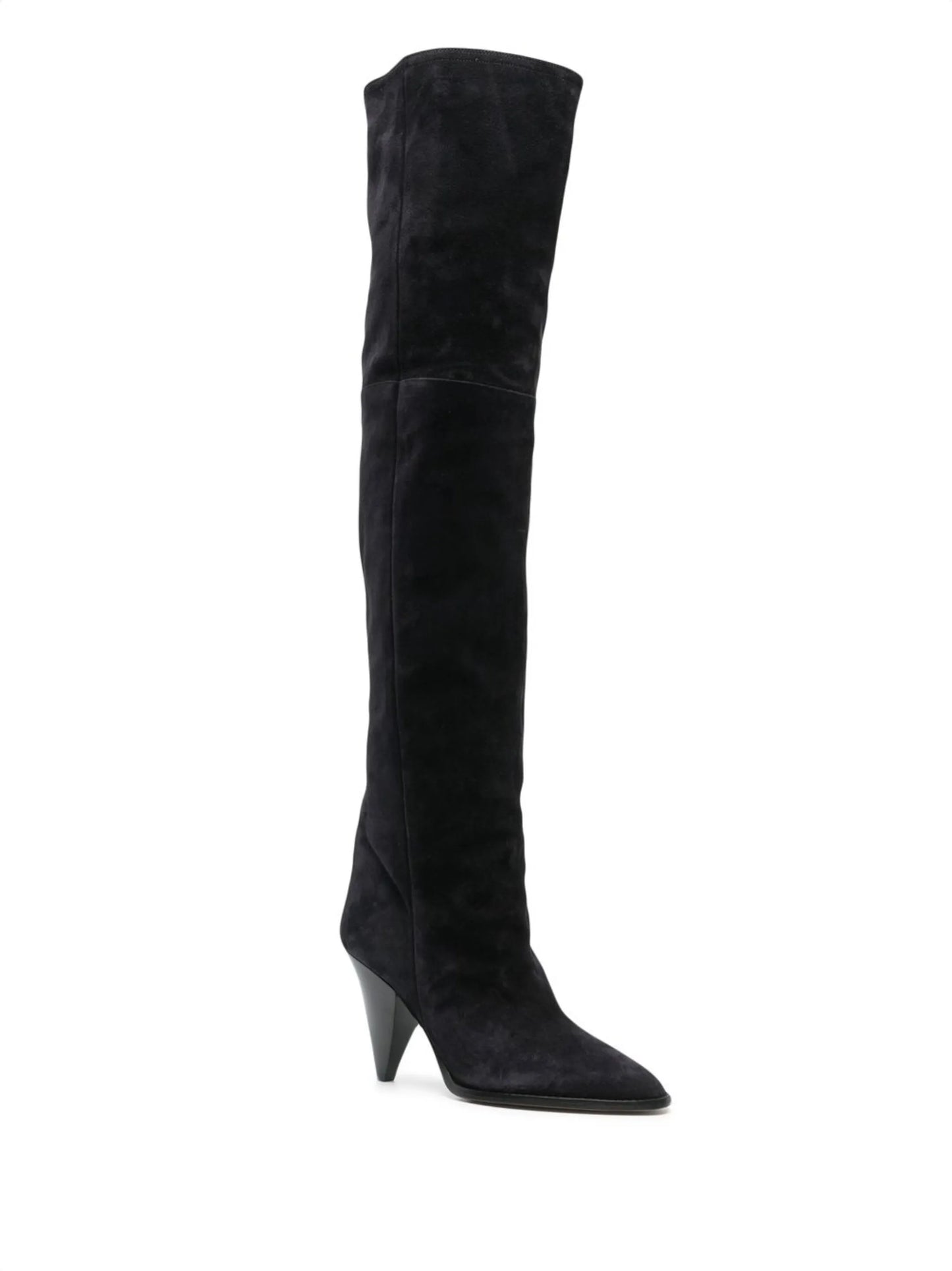 Riria suede thigh-high boots