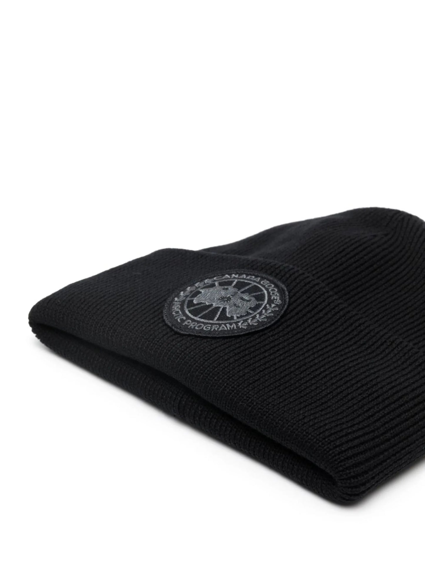 Large Disc-embellished thermal beanie