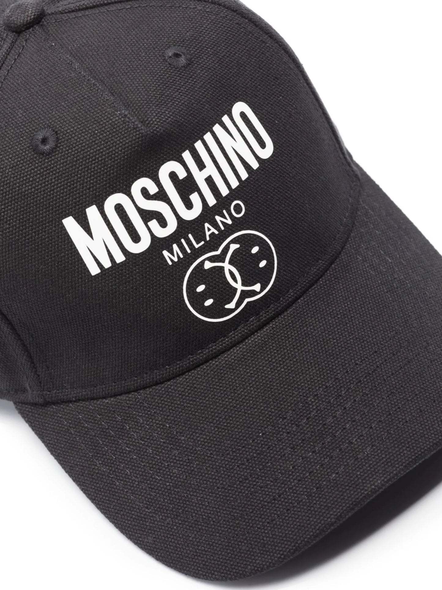 logo-print baseball cap
